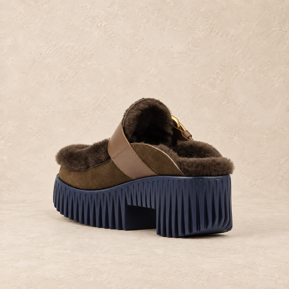 Pila Shearling Clog