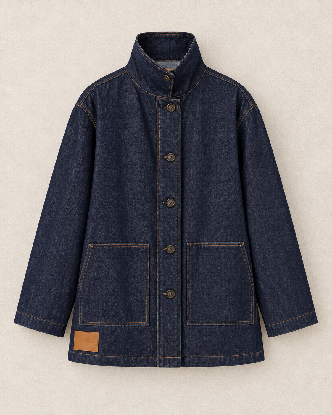 Zala Stitch Wash Denim Jacket