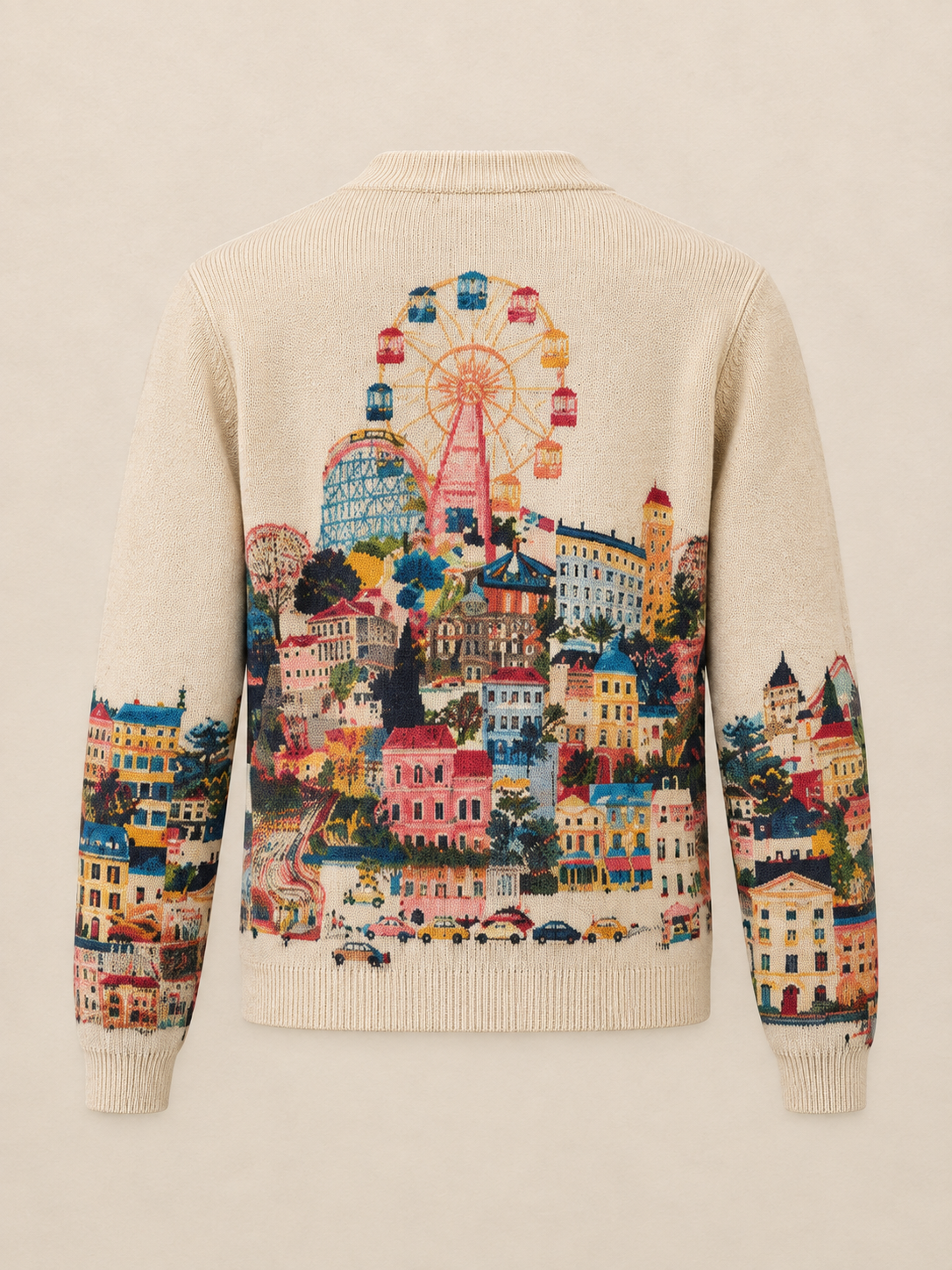 City Print Sweater