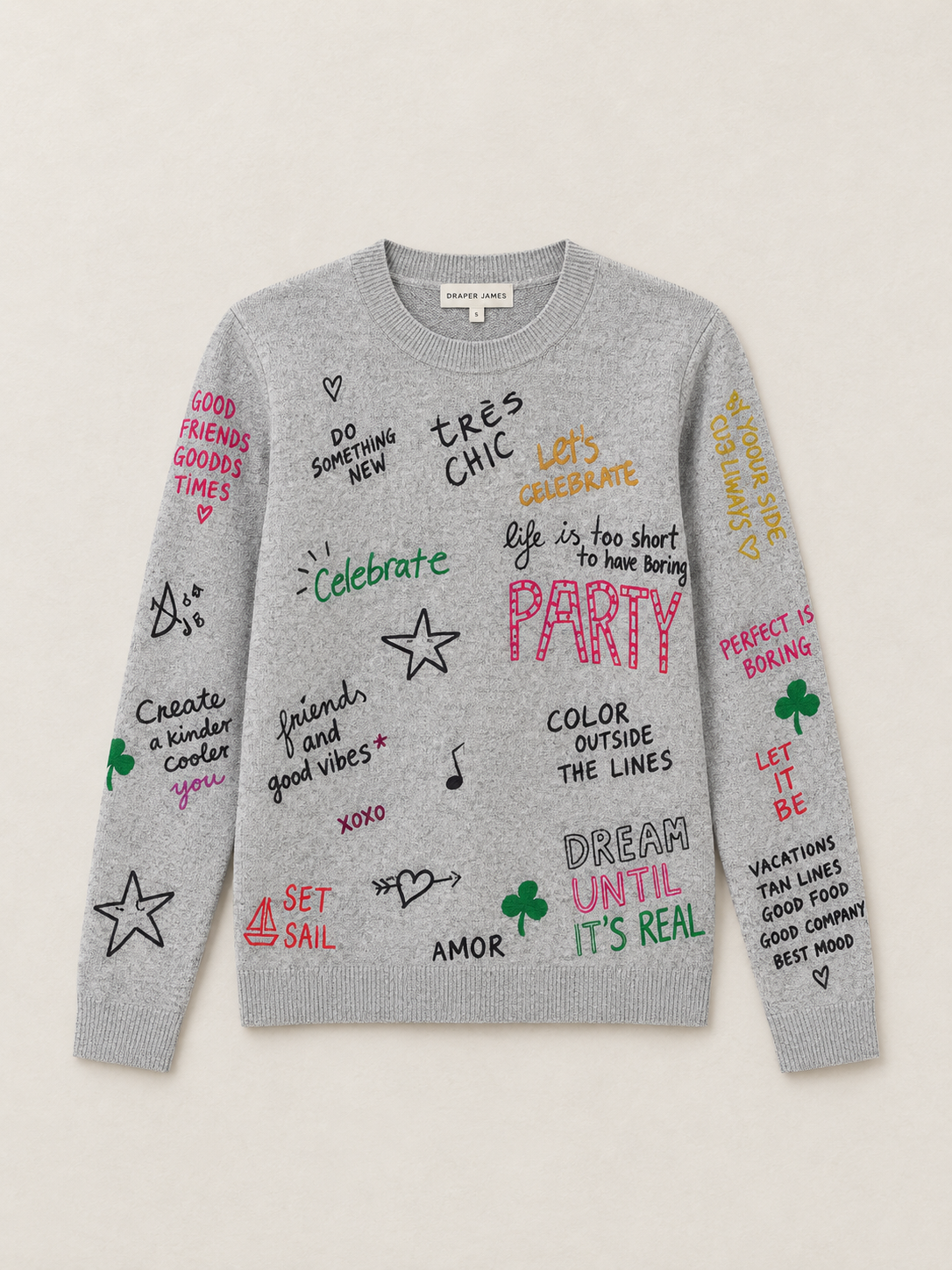 Graffiti Writing Sweater