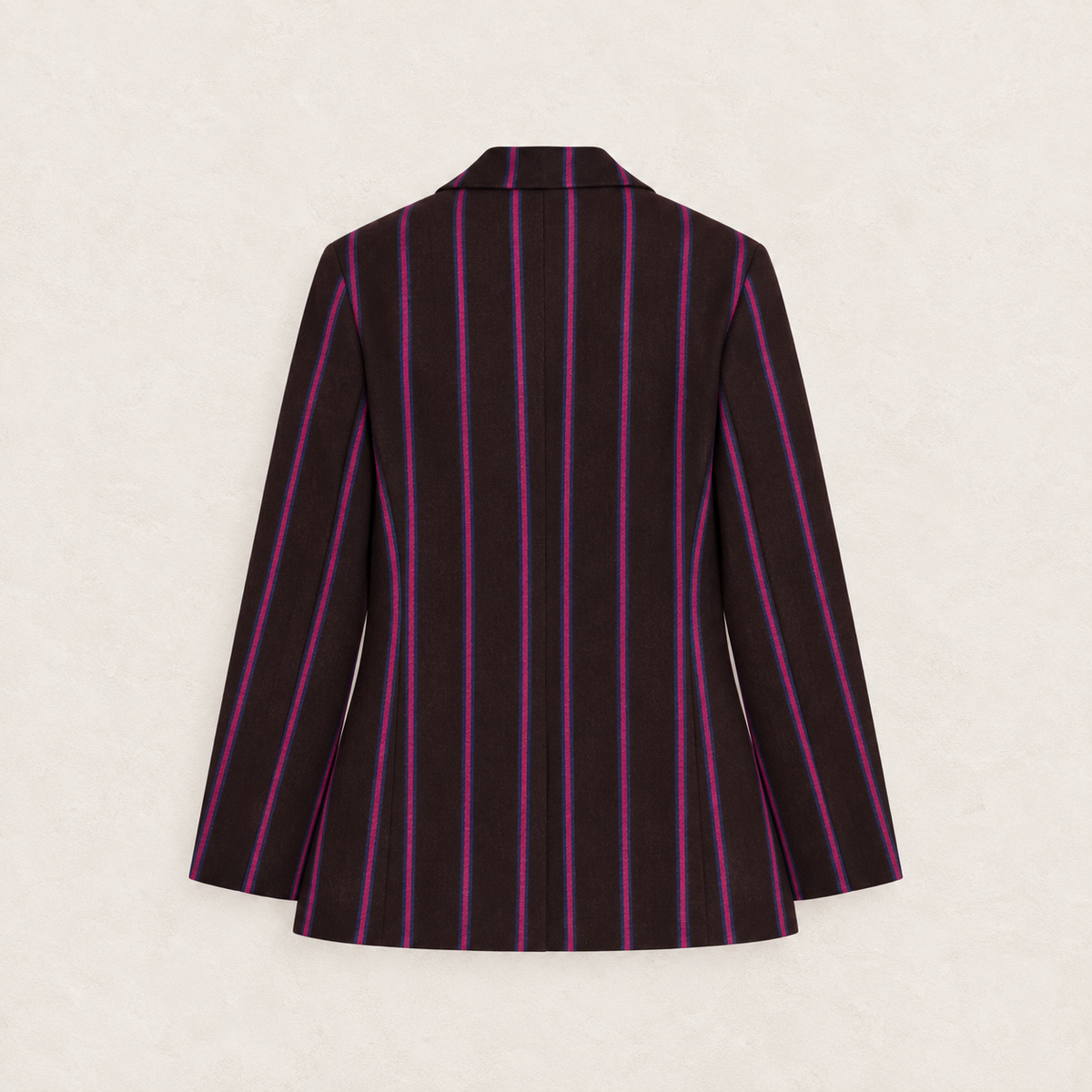 Striped Wool Blazer