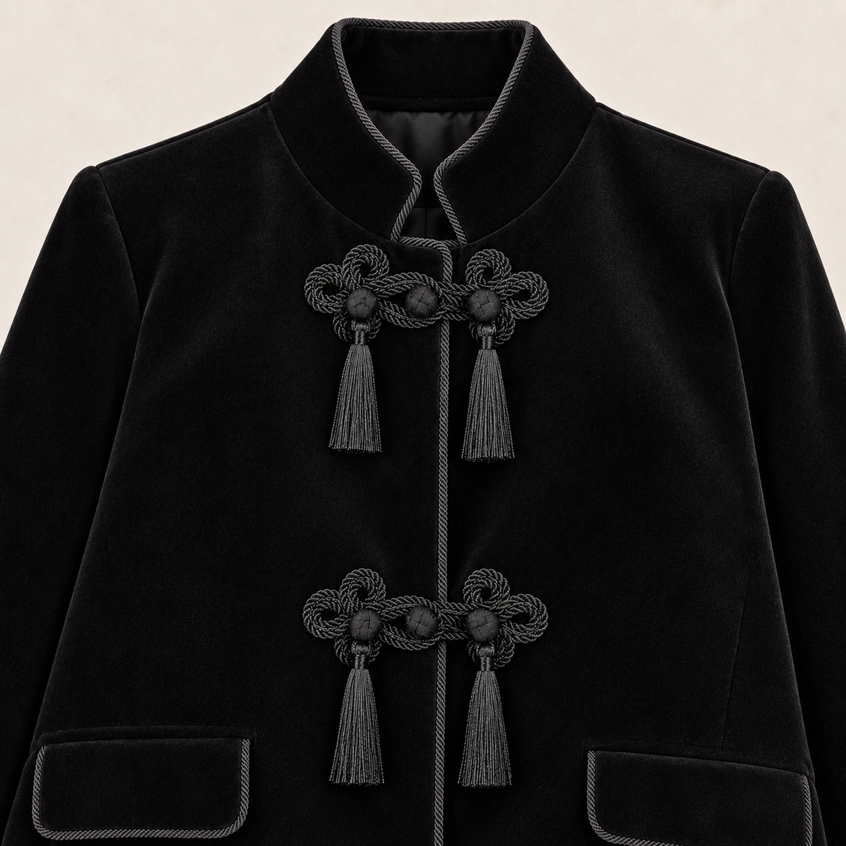 Velvet Braided Jacket