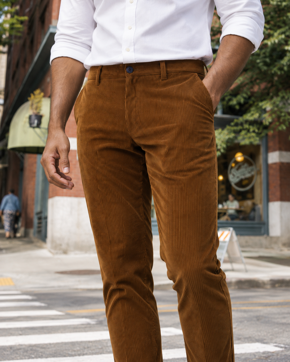 Corduroy Ribbed Trouser