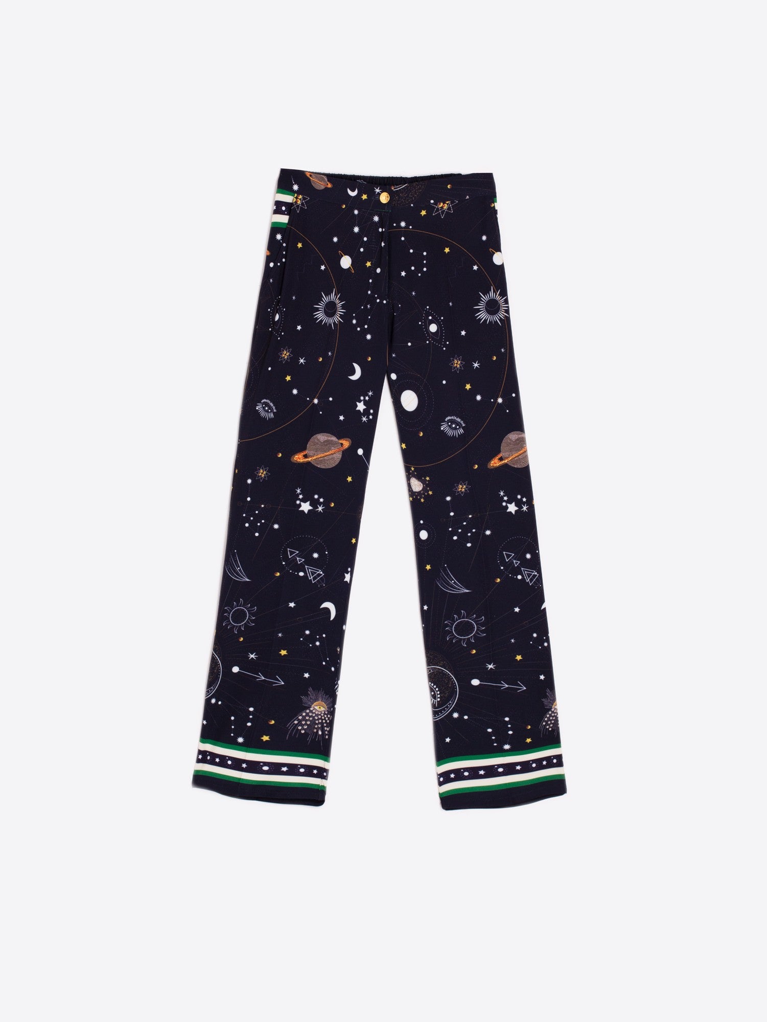 Cosmic Print Pants