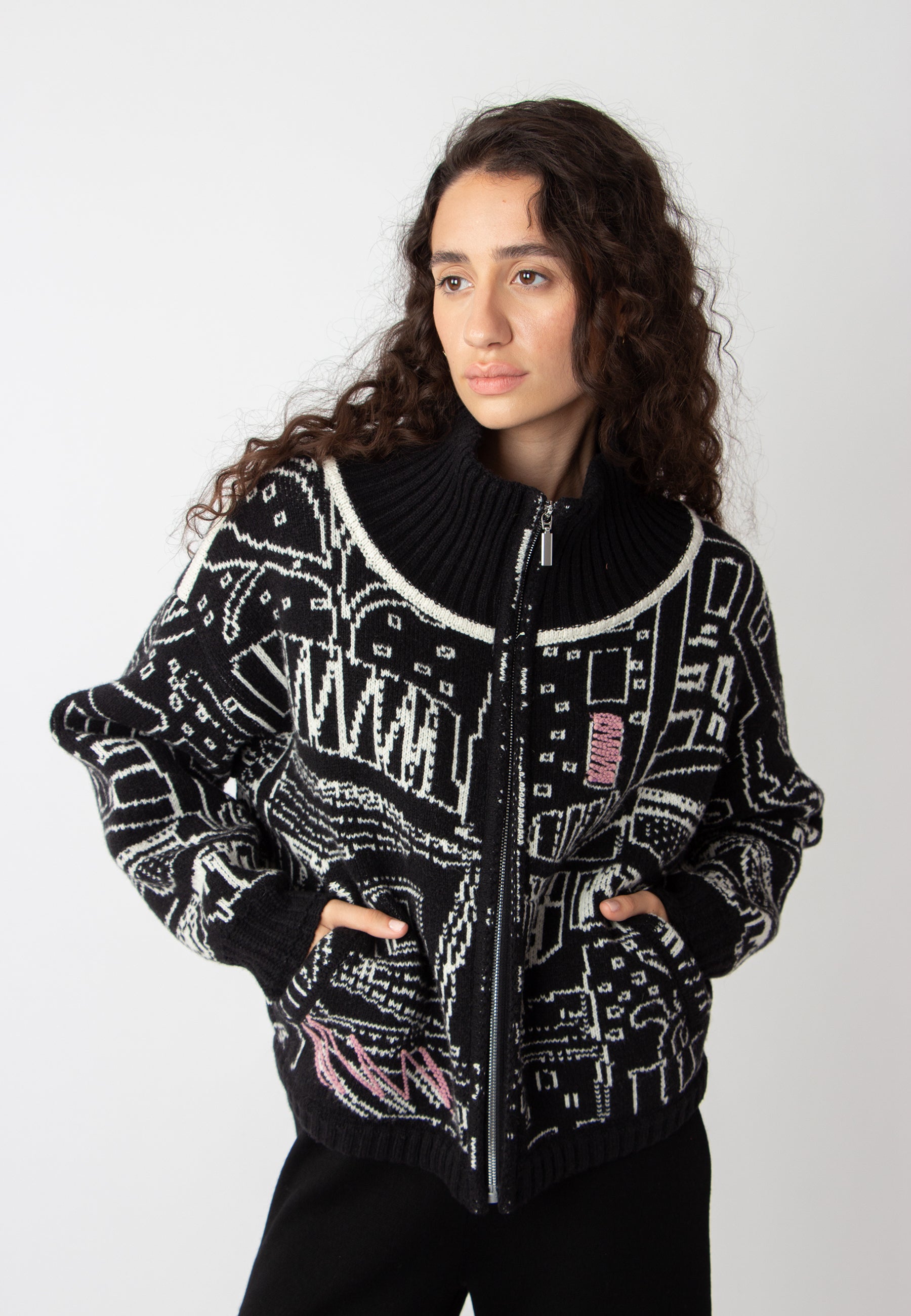 242611 · Bomber Jacket, Favela Pattern