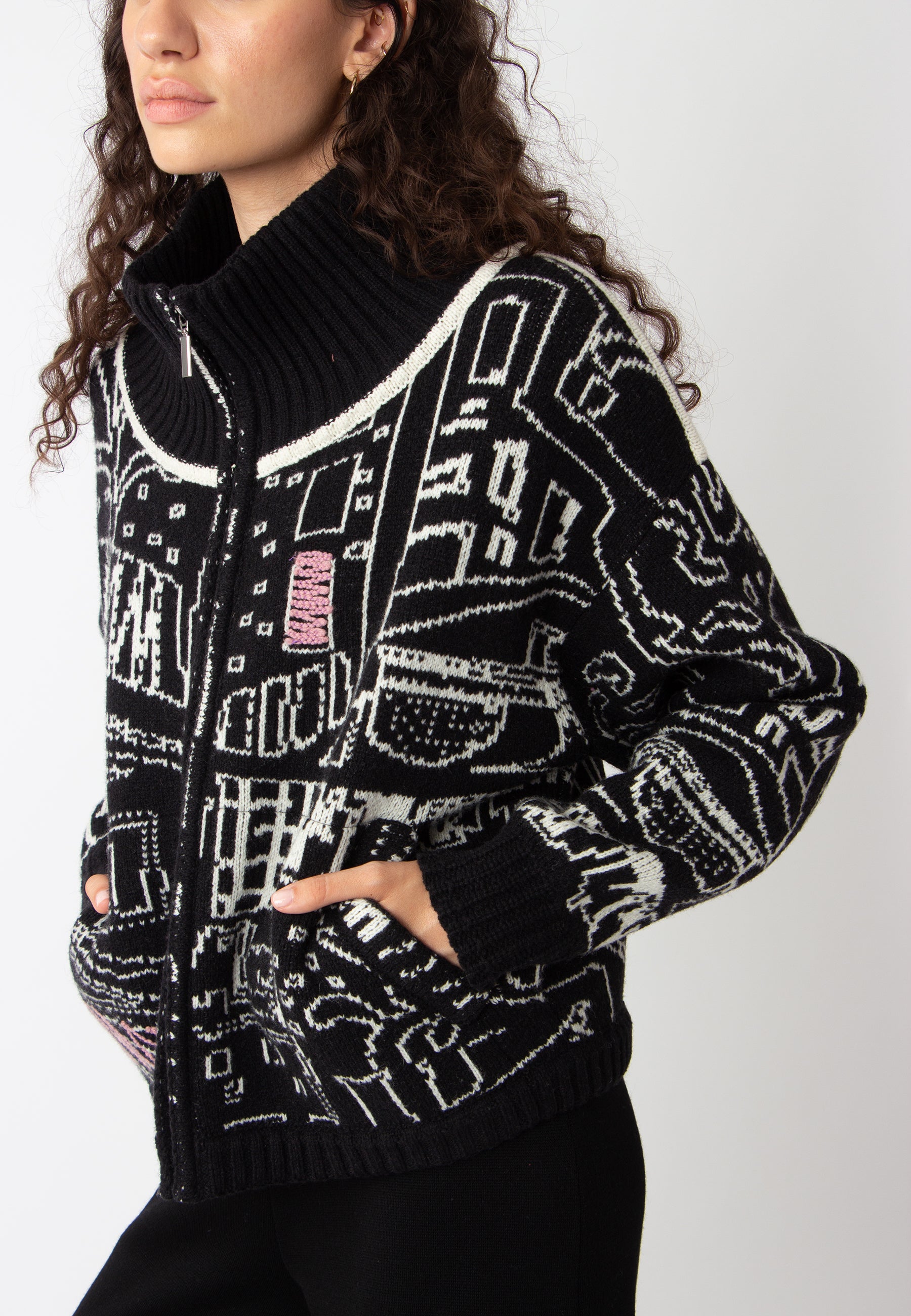 242611 · Bomber Jacket, Favela Pattern