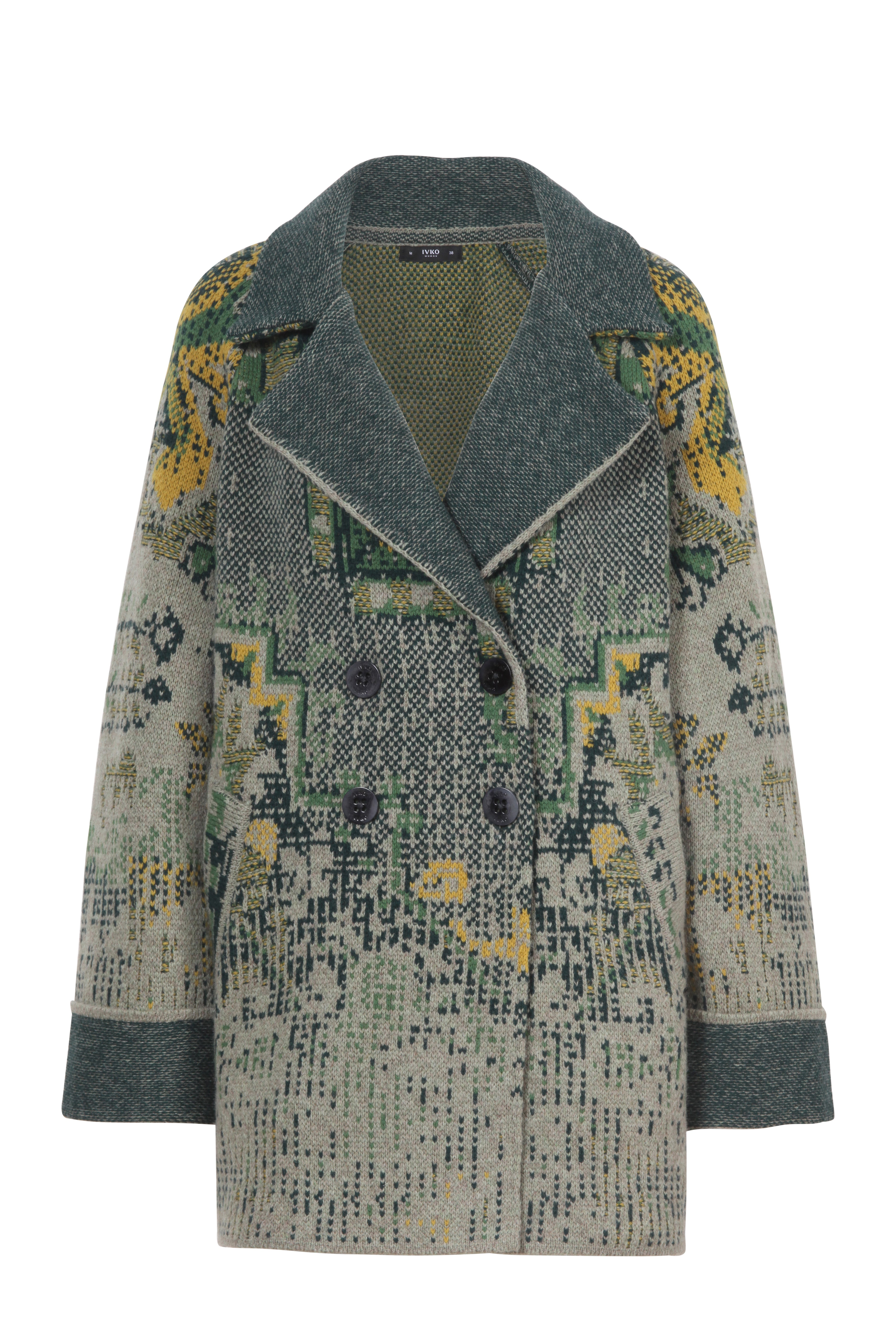 Jaquard Jacket, Kilim Pattern