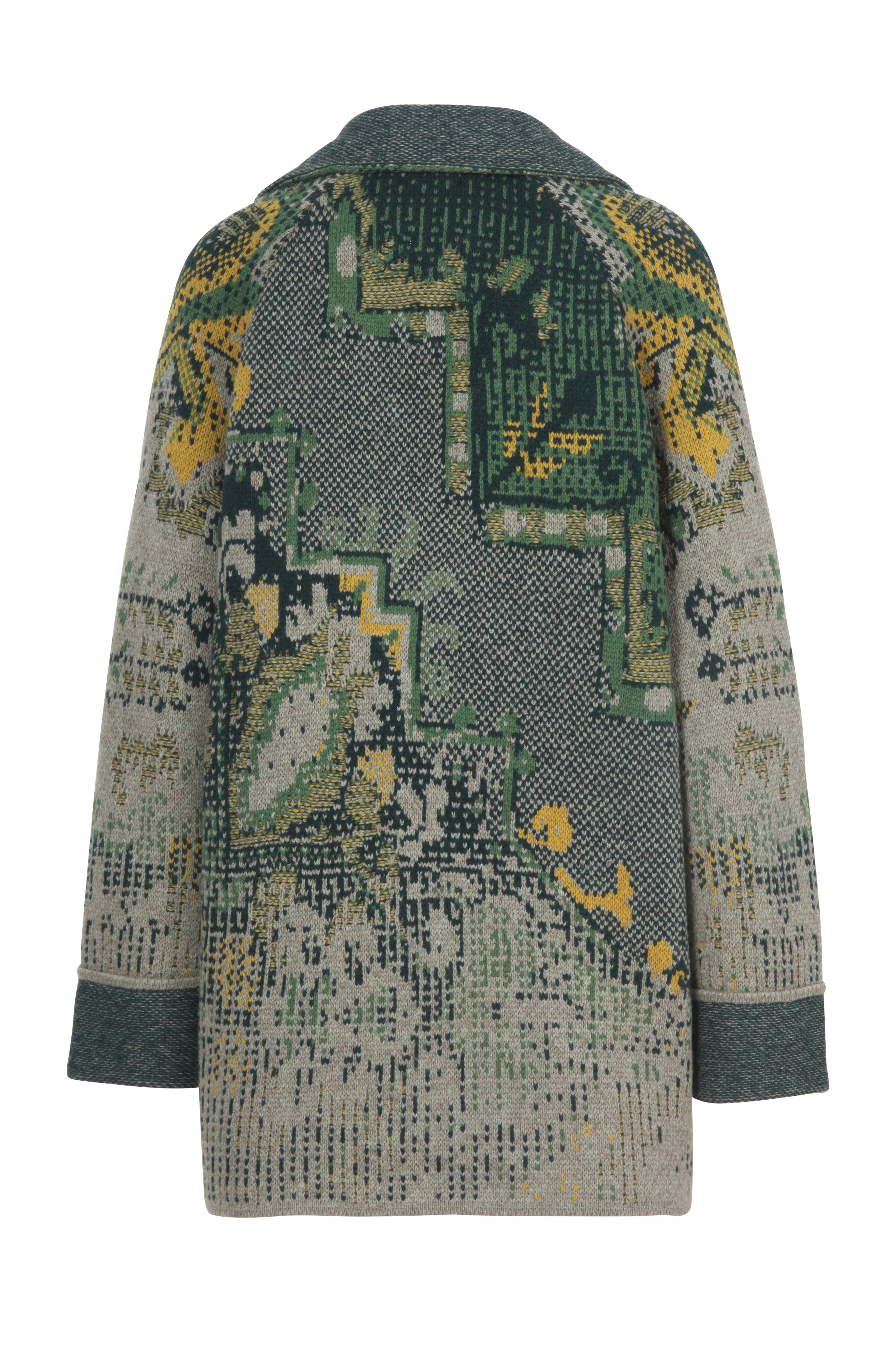 Jaquard Jacket, Kilim Pattern