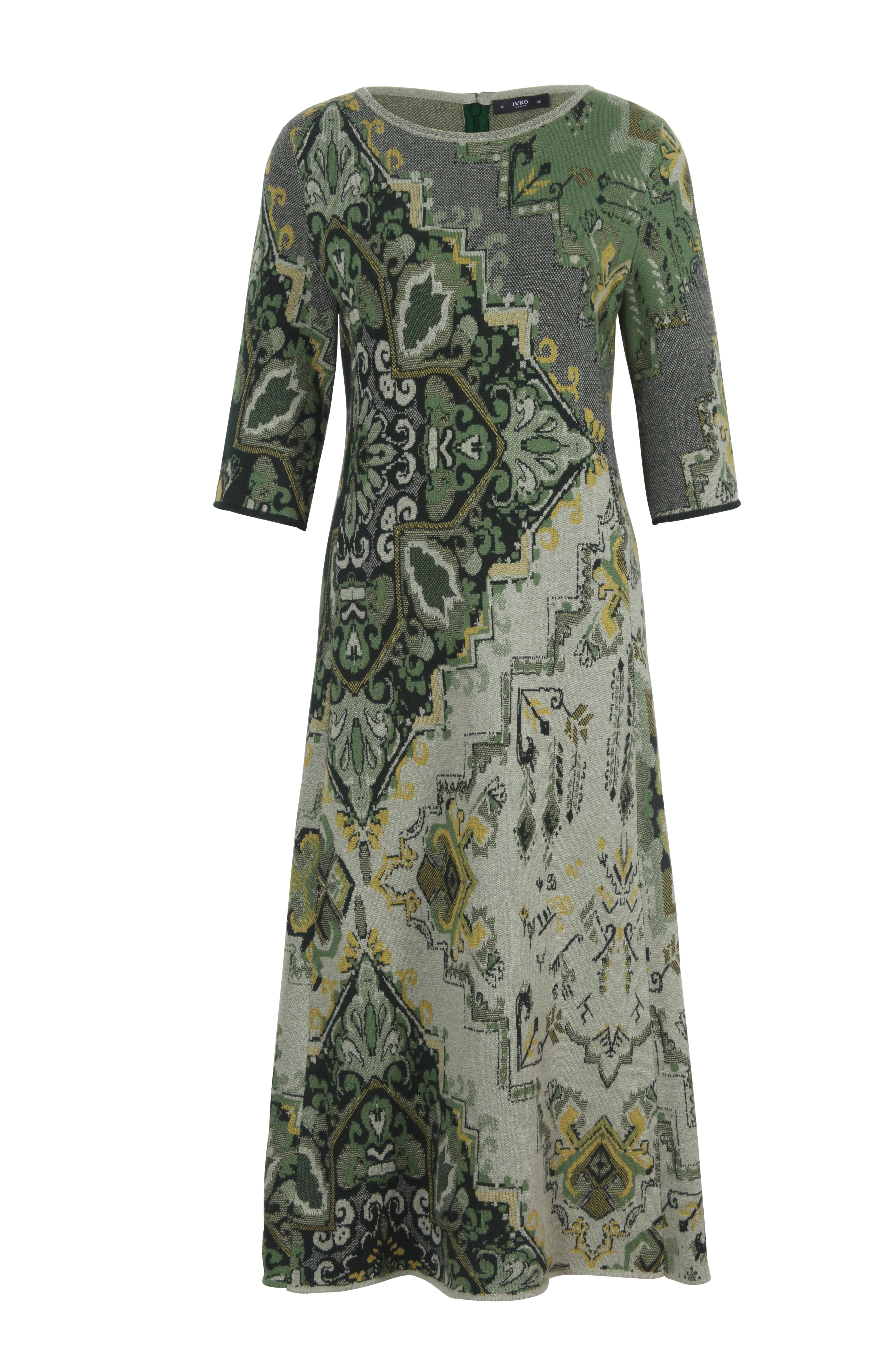 Jacquard Dress, Kilim Pattern