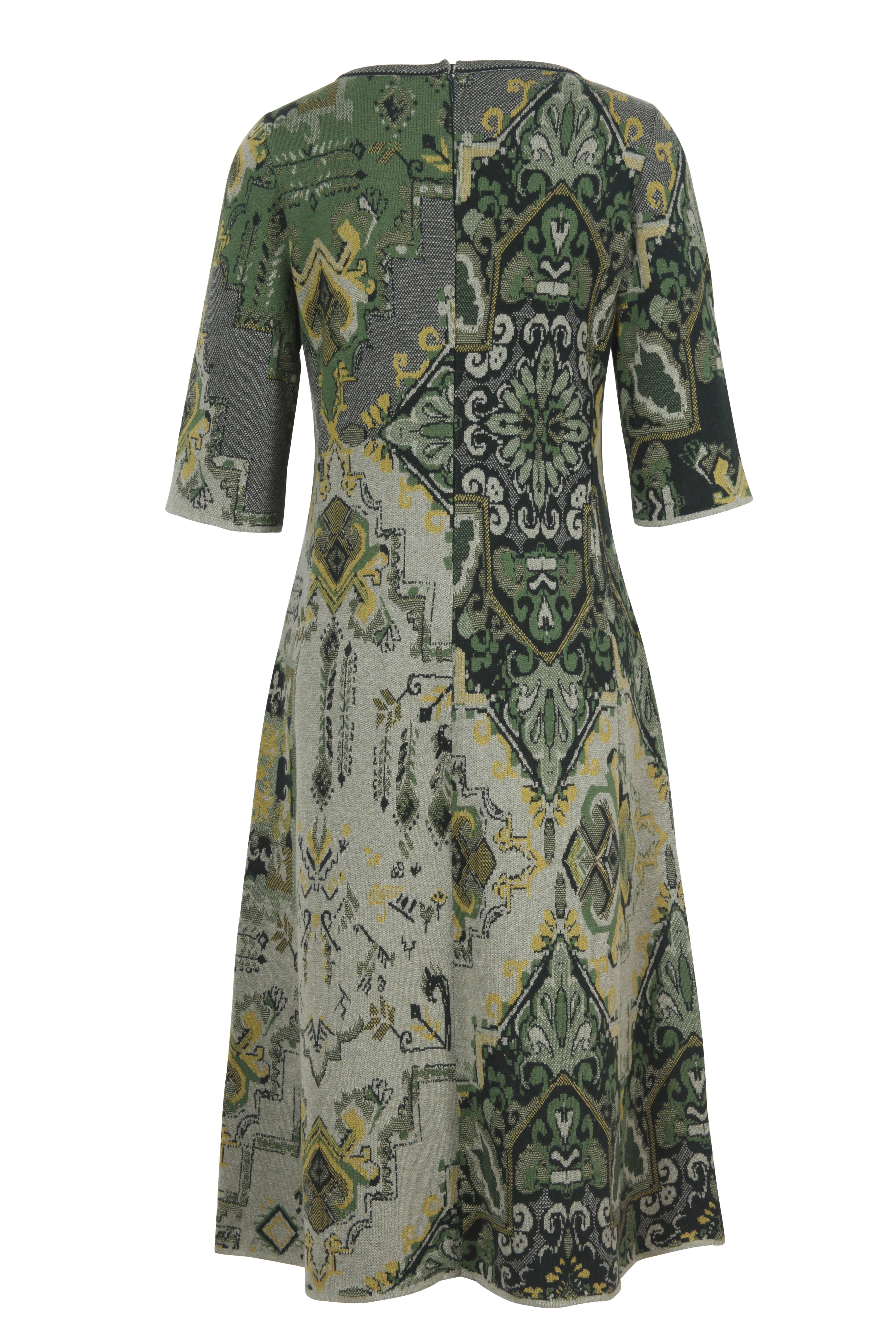 Jacquard Dress, Kilim Pattern