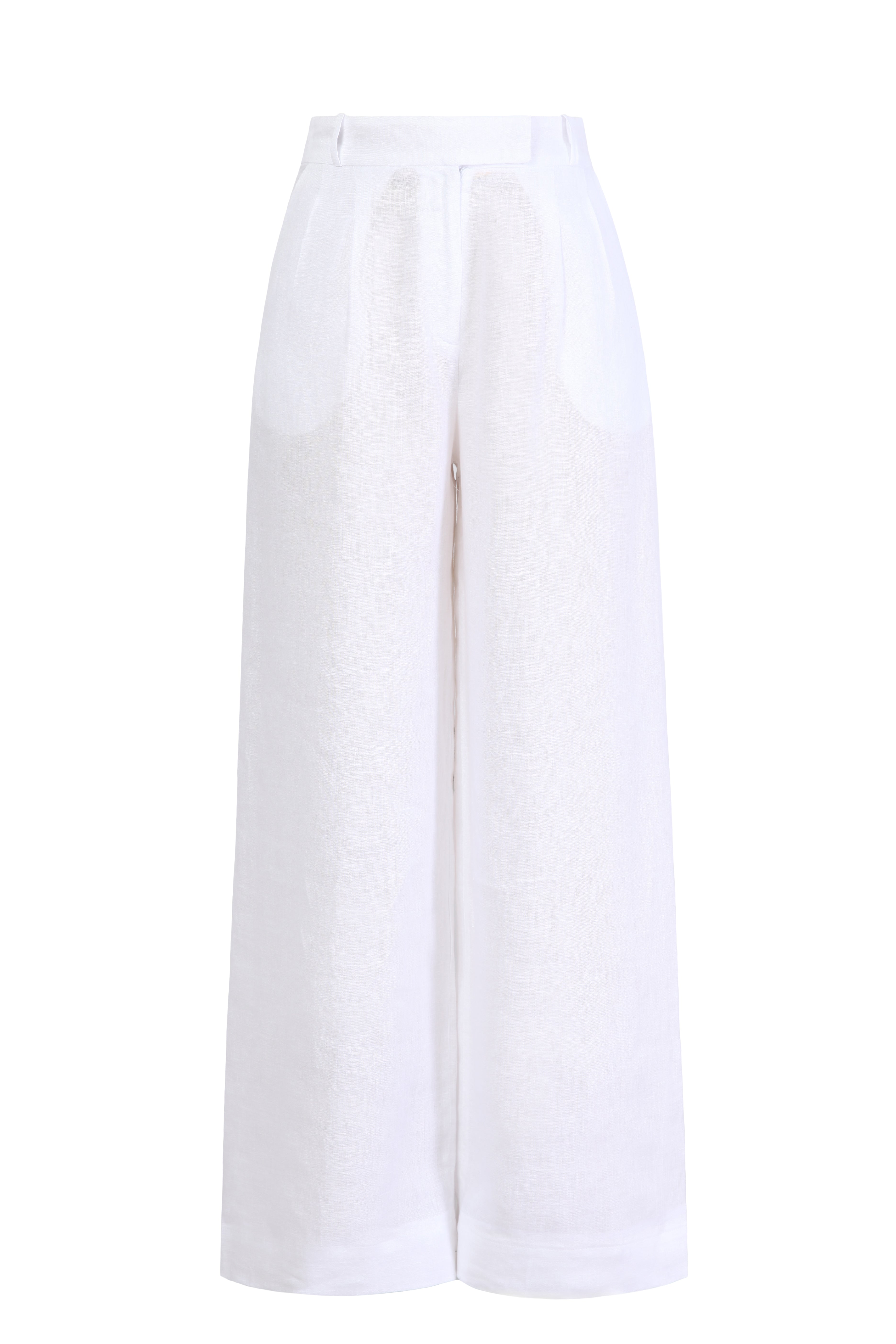 Wide Leg Linen Pants