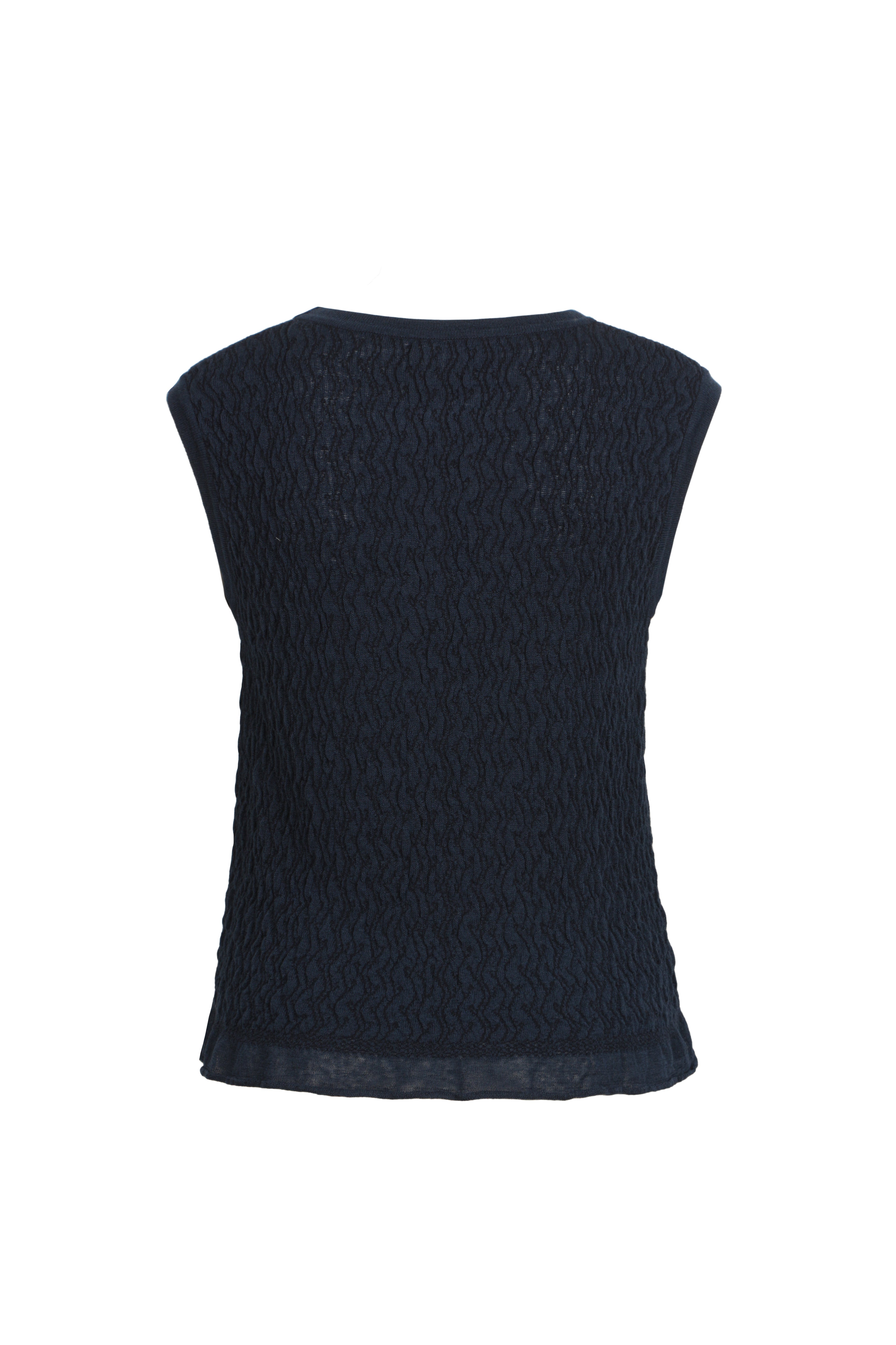 251431 · Sleeveless Pullover, Structure Pattern