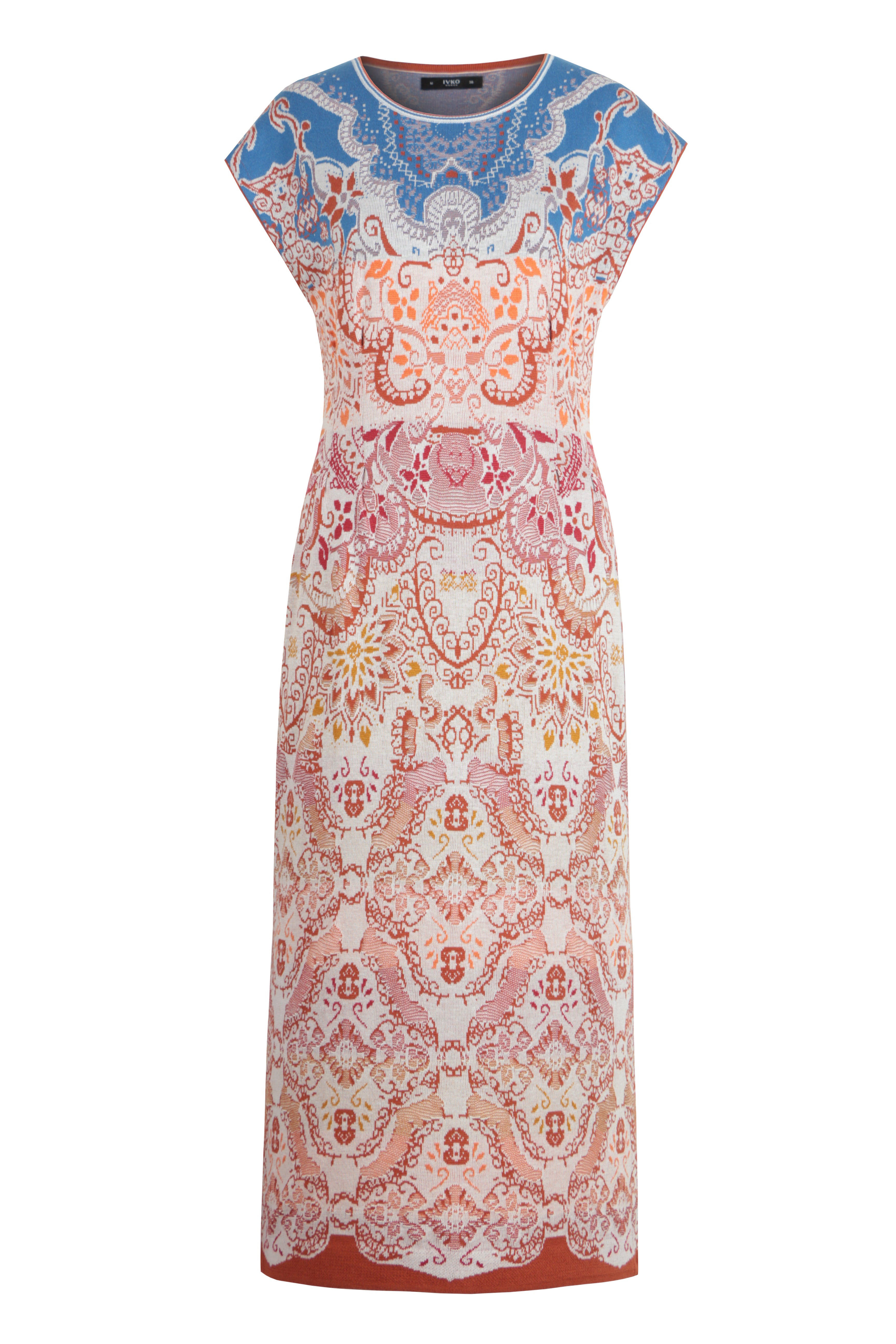 Jacquard Dress, Ornament Pattern