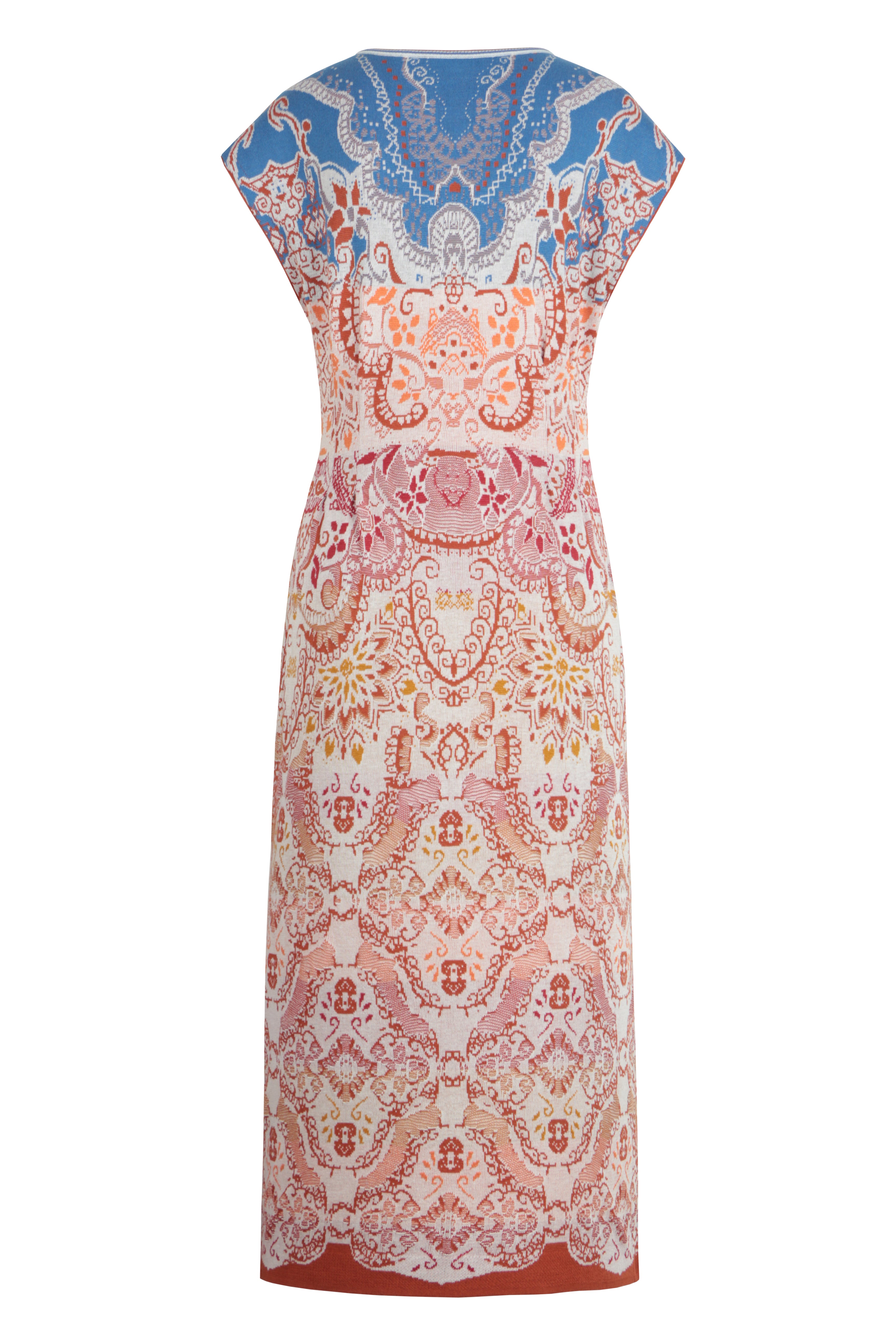 Jacquard Dress, Ornament Pattern