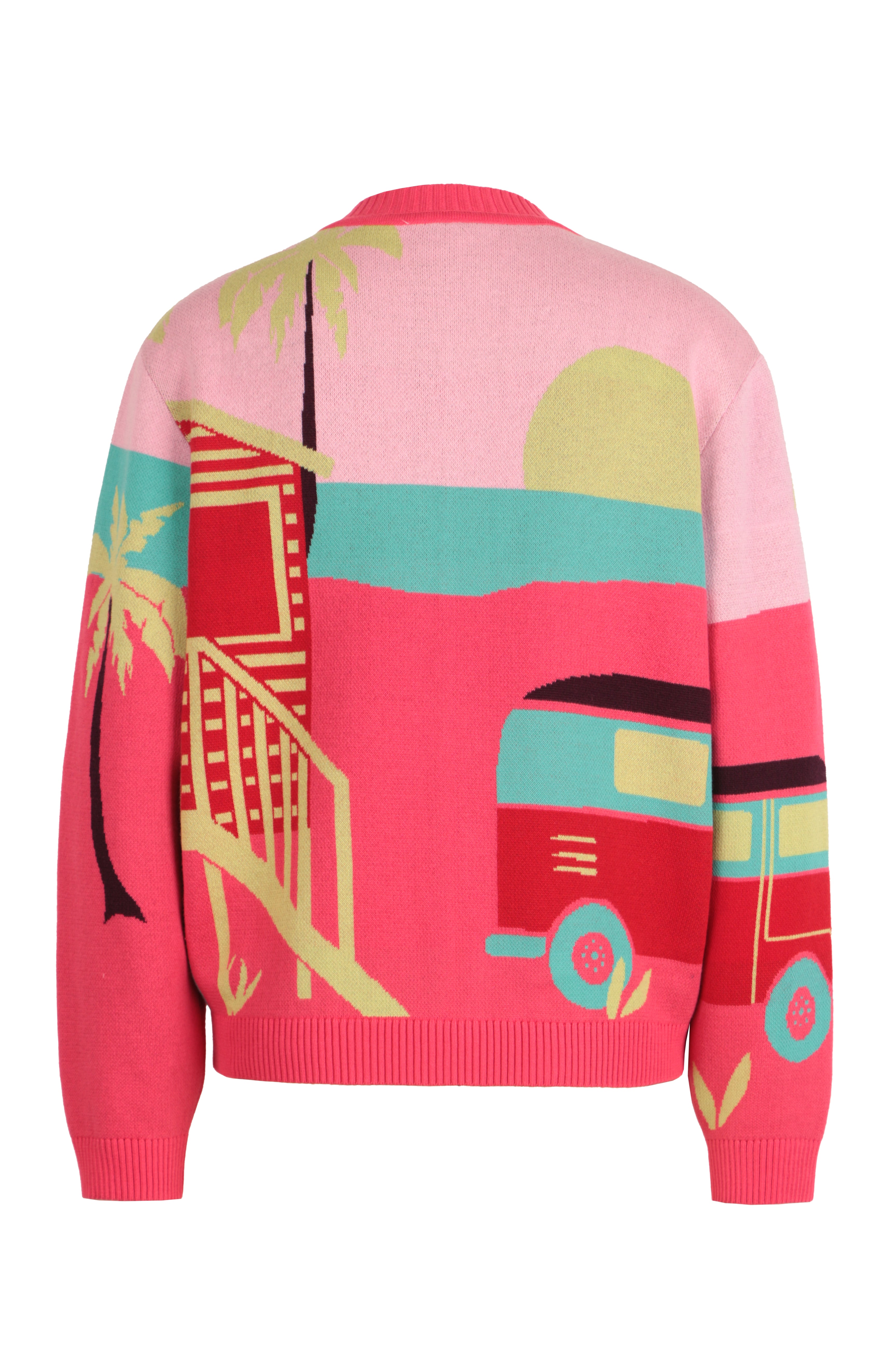 Jacquard Bomber Jacket