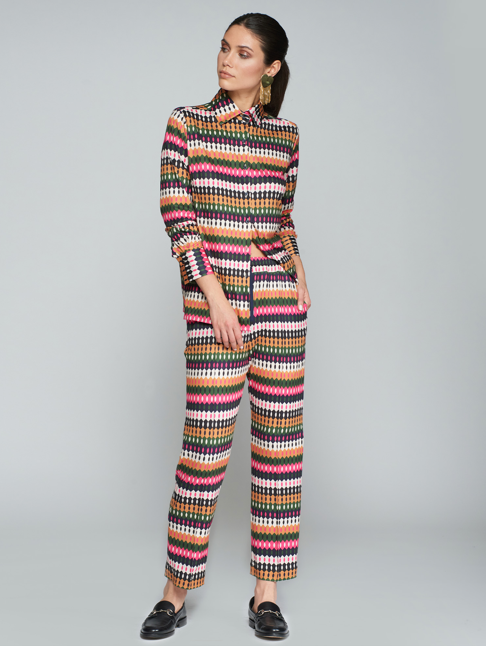 Multi Striped Pants