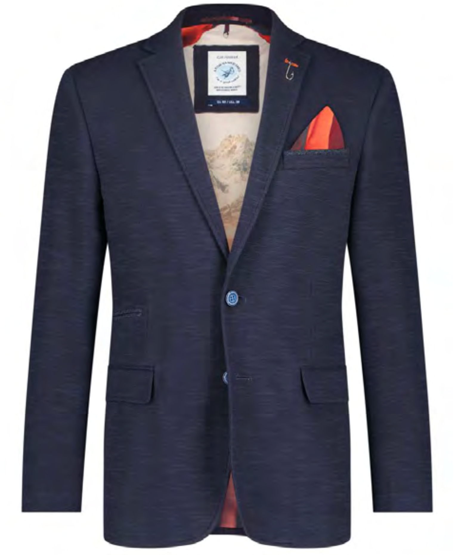 Navy Melange Blazer