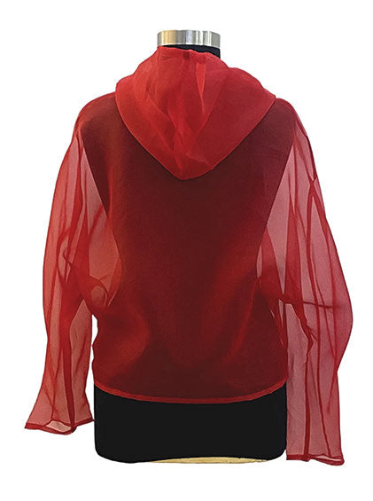 Silk Organza Hoodie by KFLY