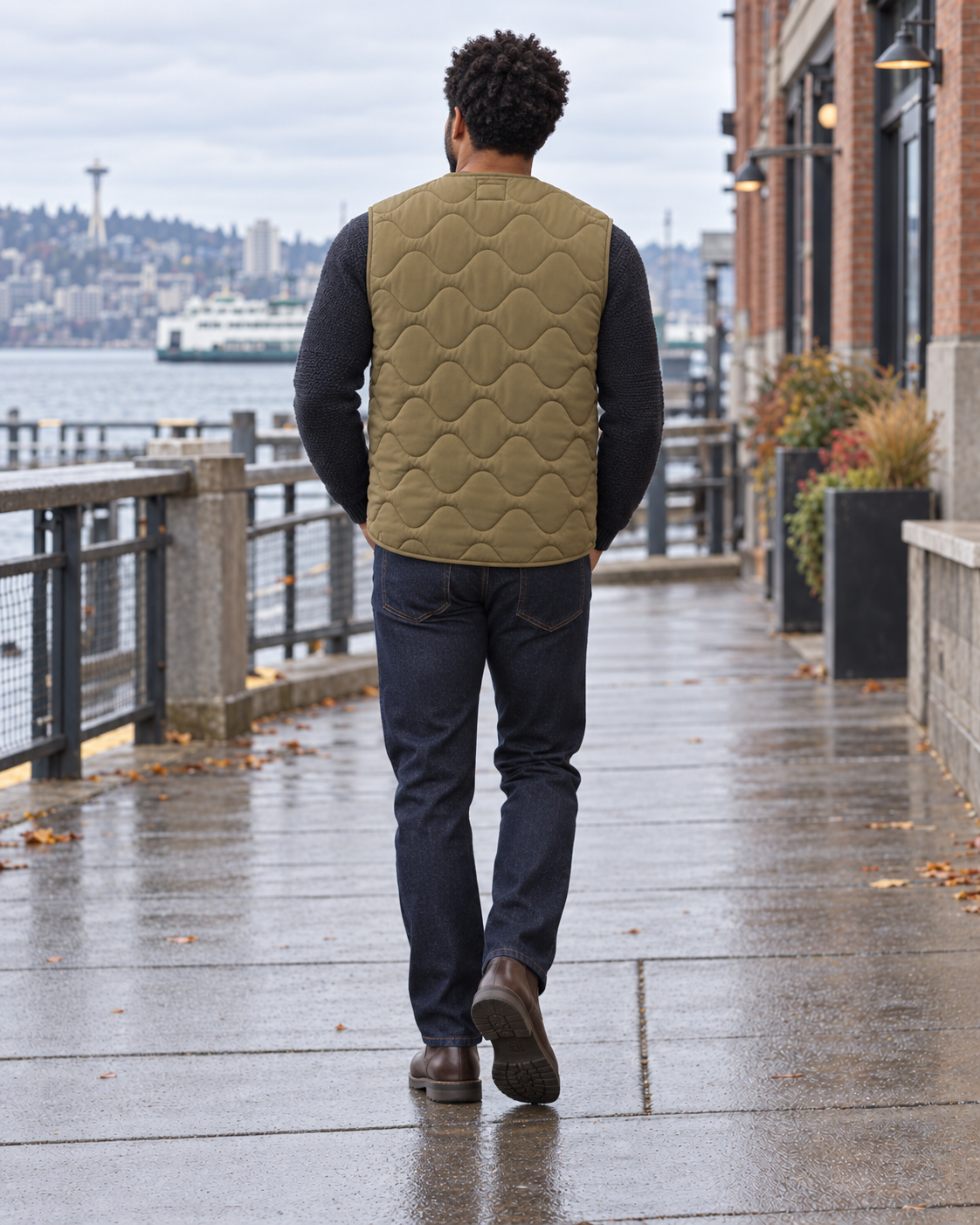 Heritage Sleeveless Puffer Jacket