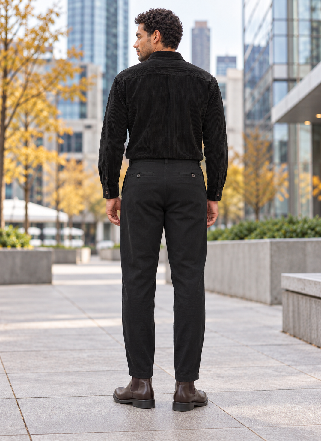 Pleated Héritage Trousers