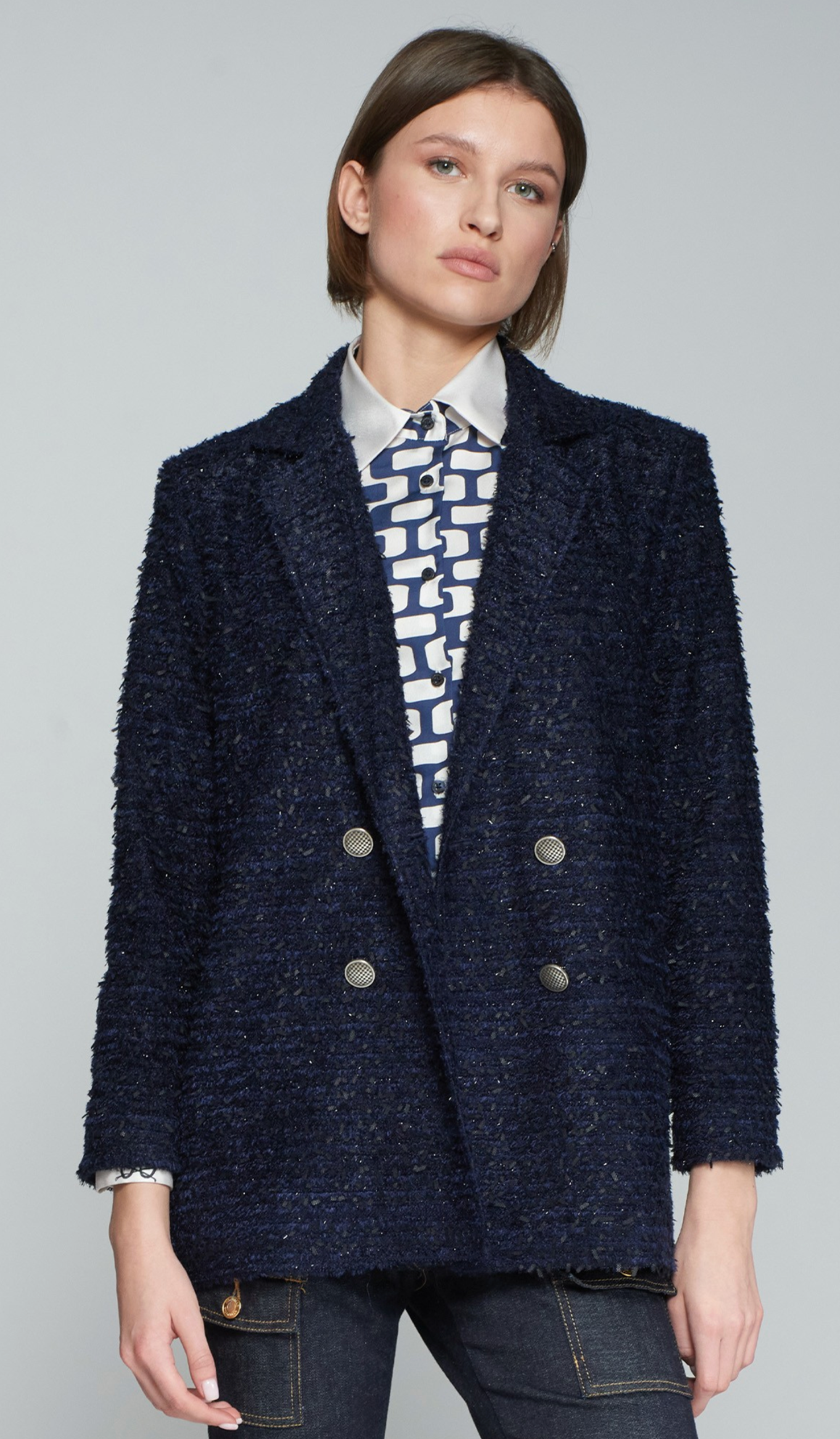 Chanel Tweed Ribbons Jacket