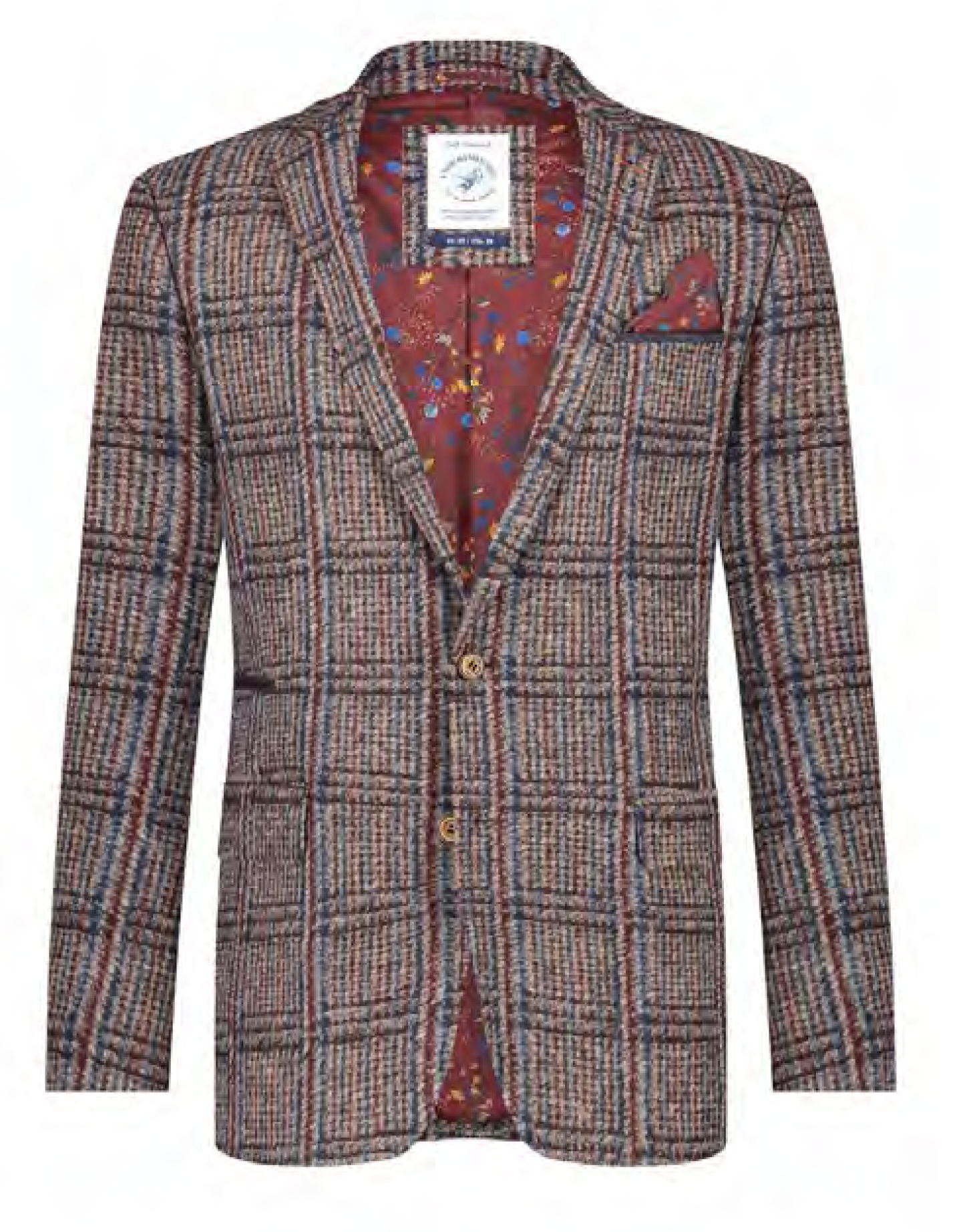 Blazer wool small check