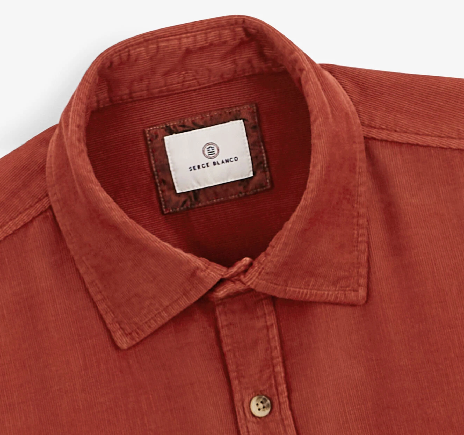 Plain Collared Button Down - Courge