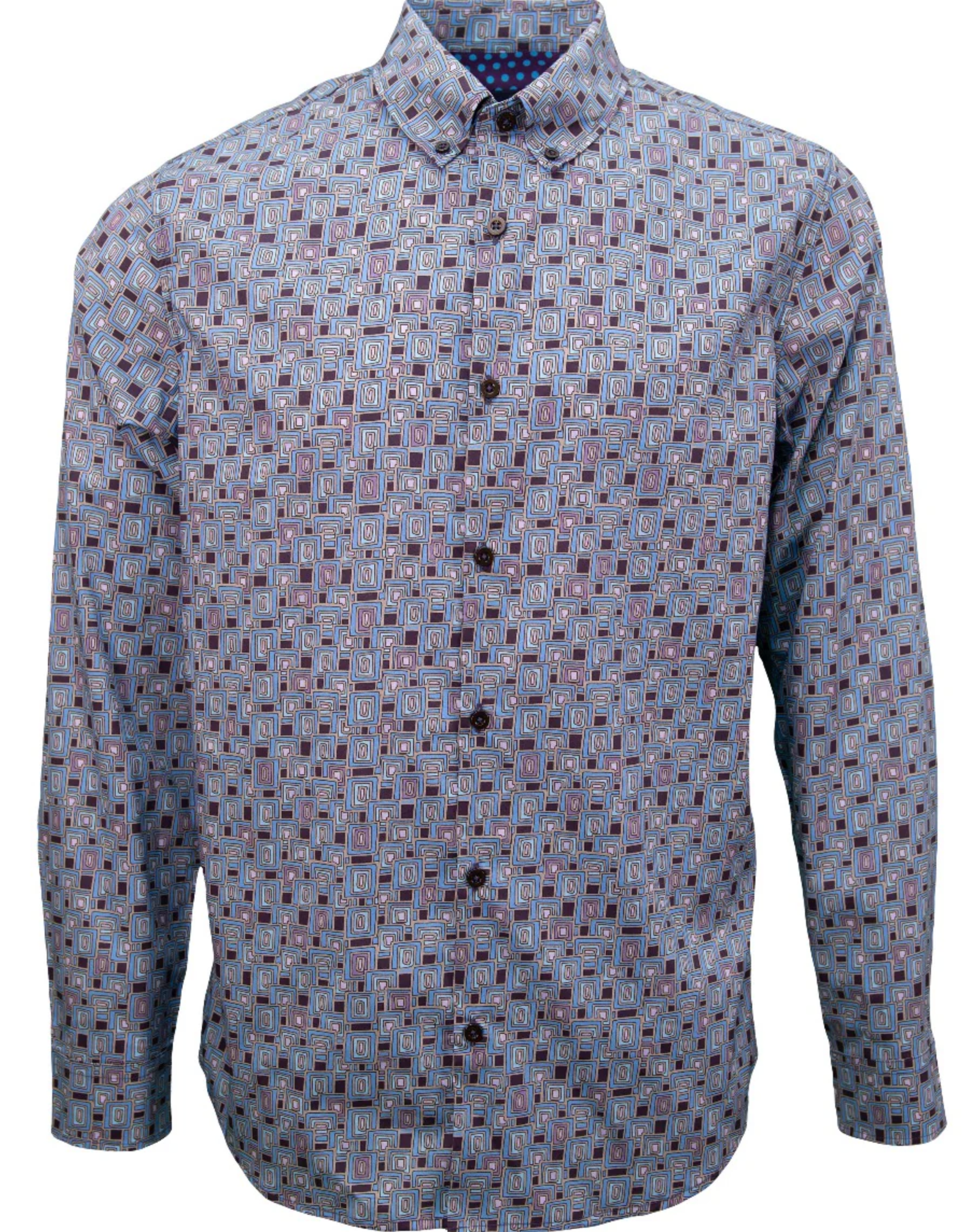 Mitchell Carved Squares Shirt