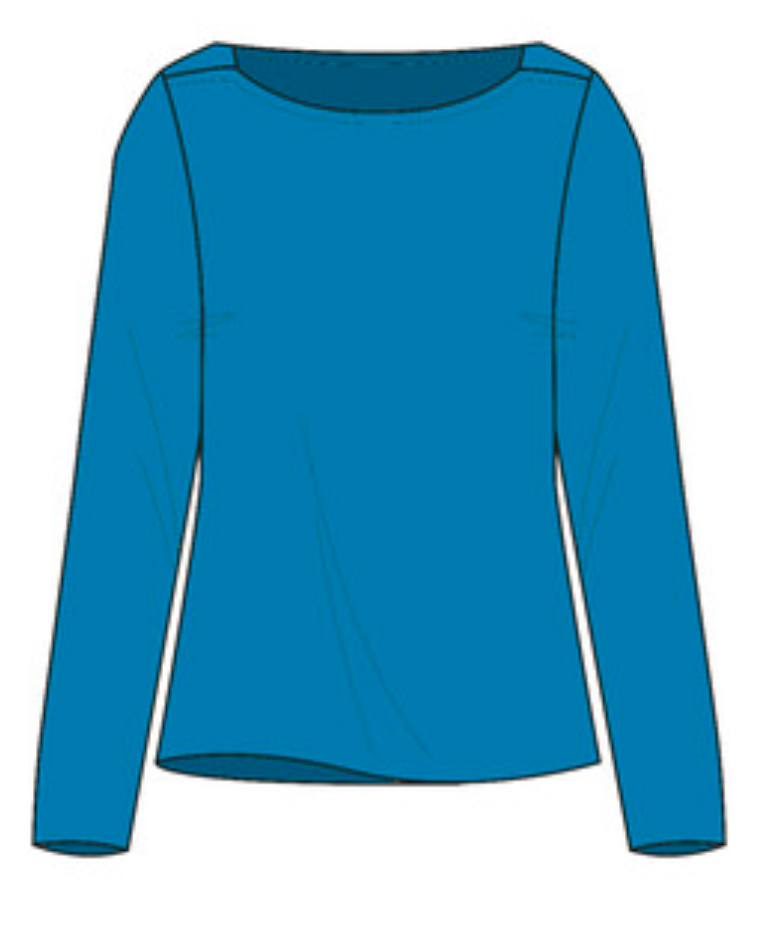 BOAT NECK SWEATER JERSEY