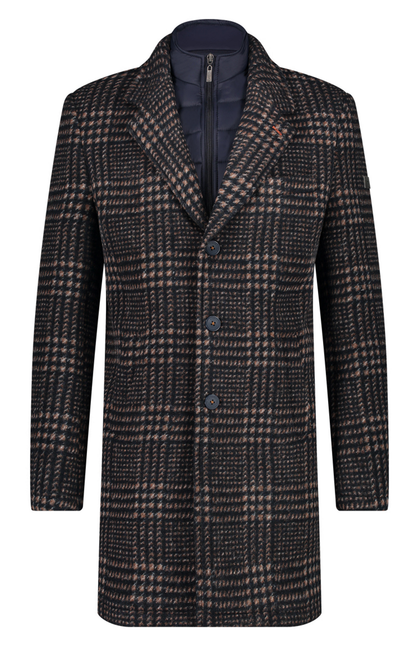 Overcoat small check