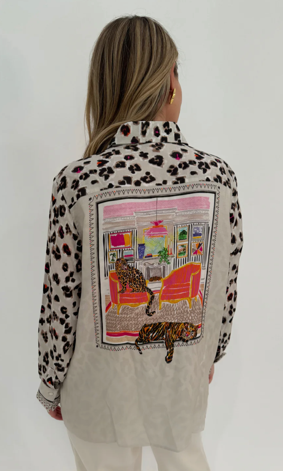 Leopards Lounging Long Sleeve