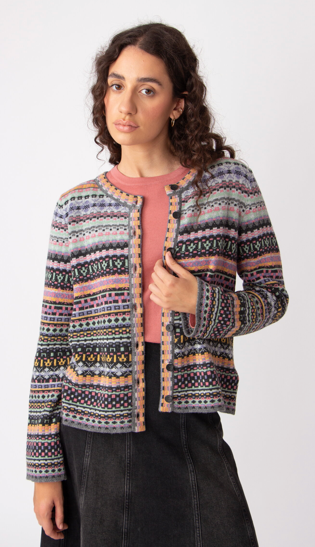 242622 - O-Neck Cardigan