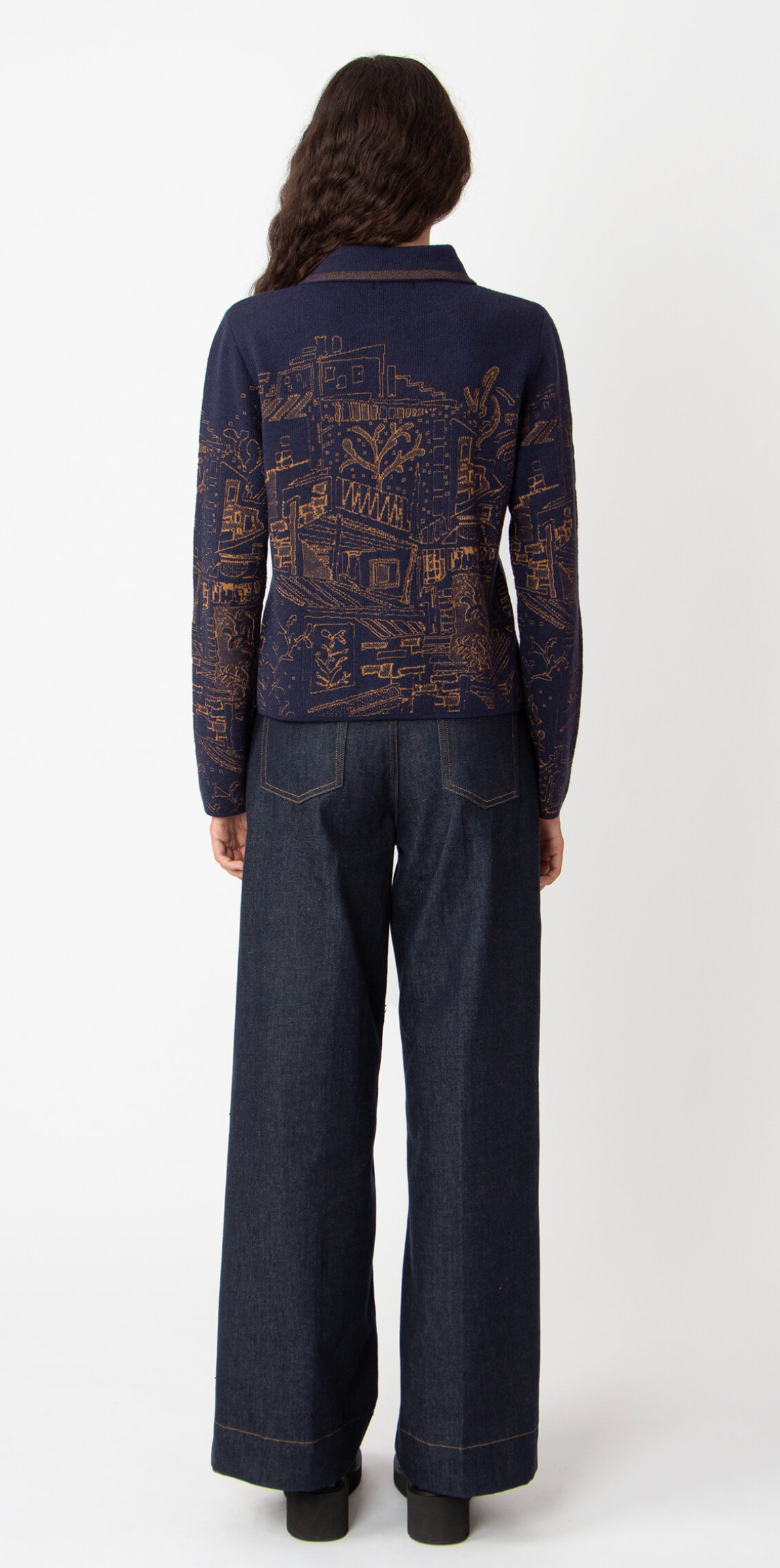 Jacquard Jacket, Favela Pattern