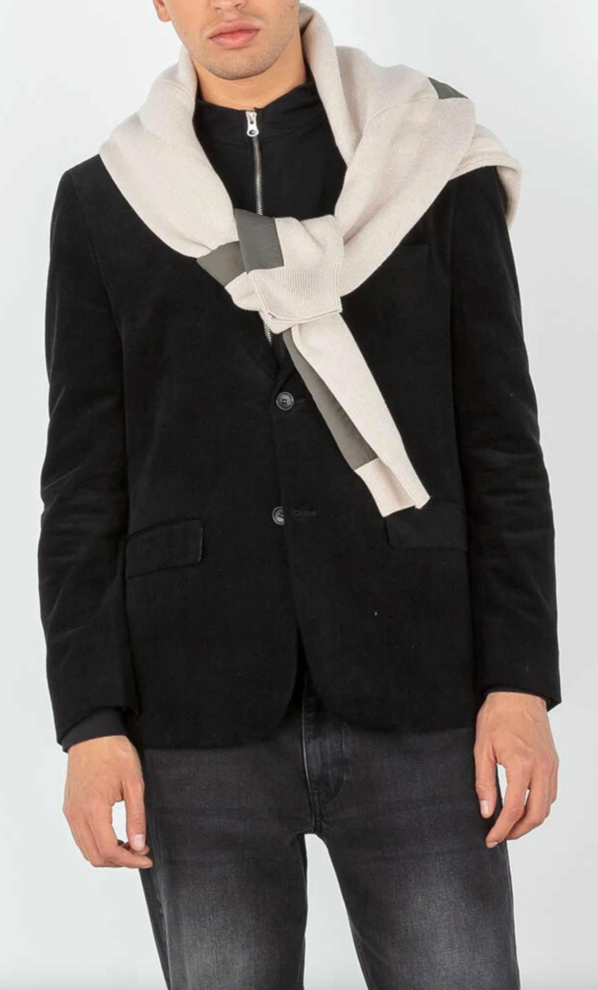 Black Henri jacket