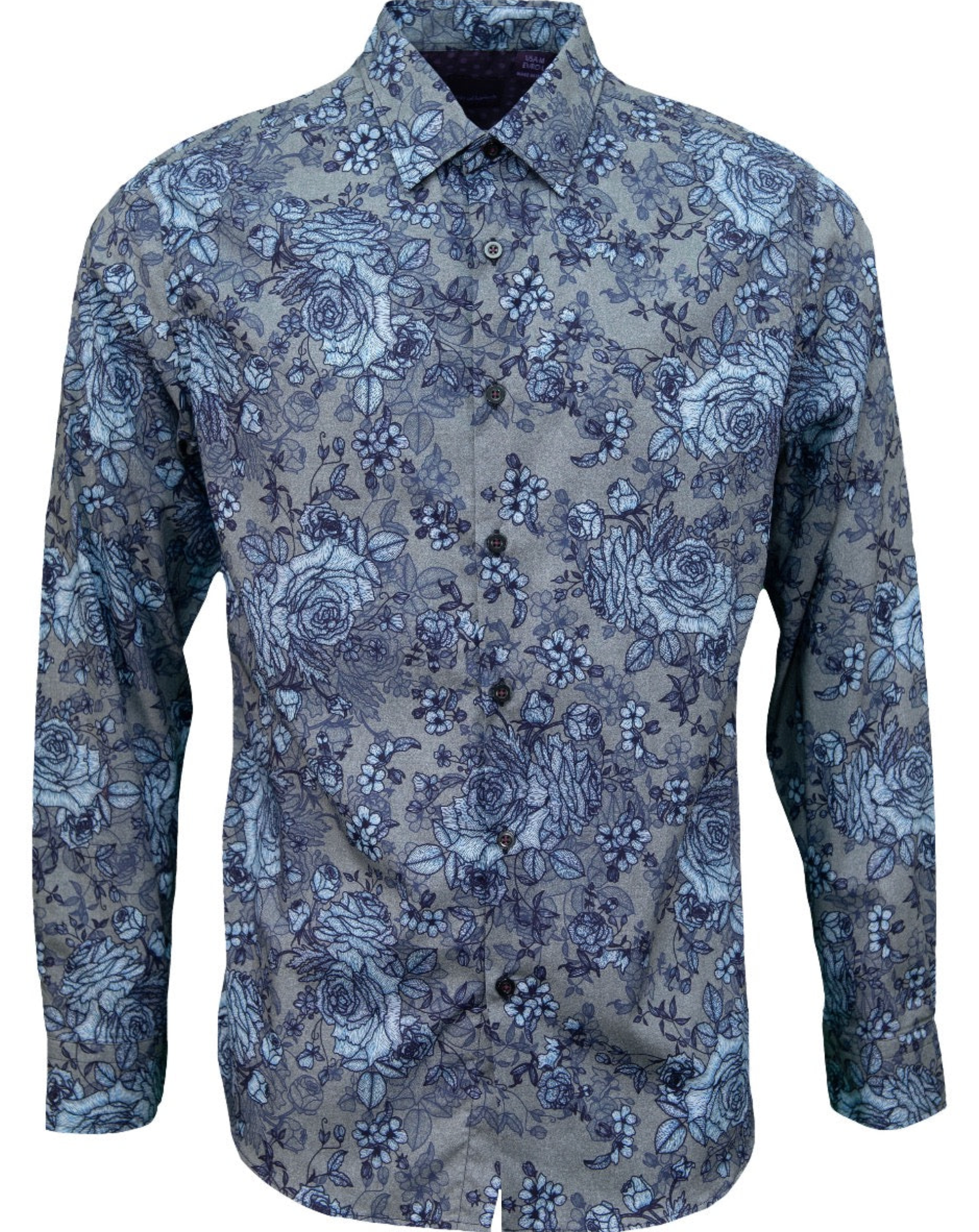 NICOLI ROMA FLORAL COTTON SHIRT - FLANNEL