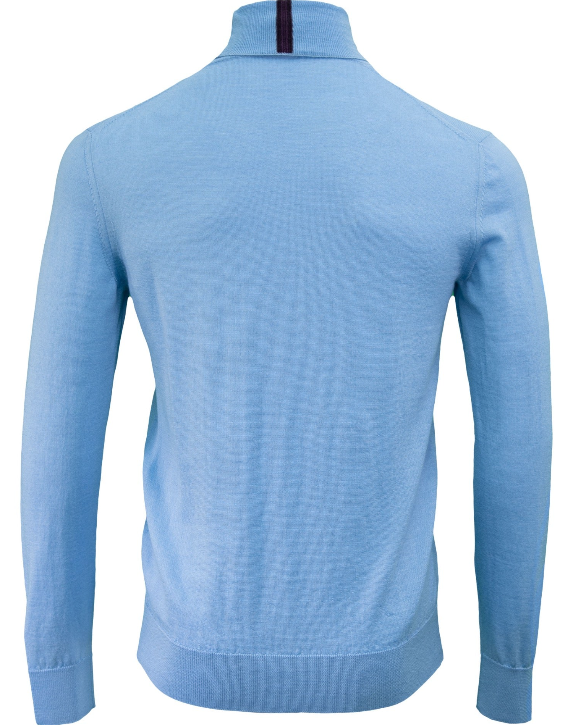 RONAN MERINO TURTLENECK SWEATER - SKY