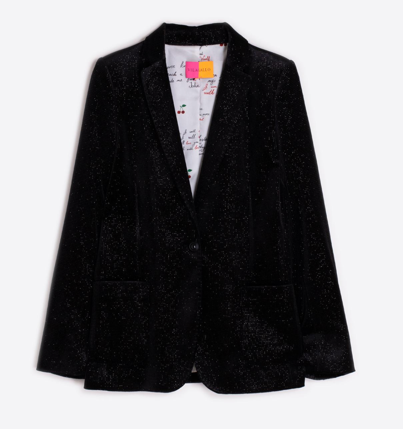 CHAQUETA HARLOW - NEGRO BRILLO