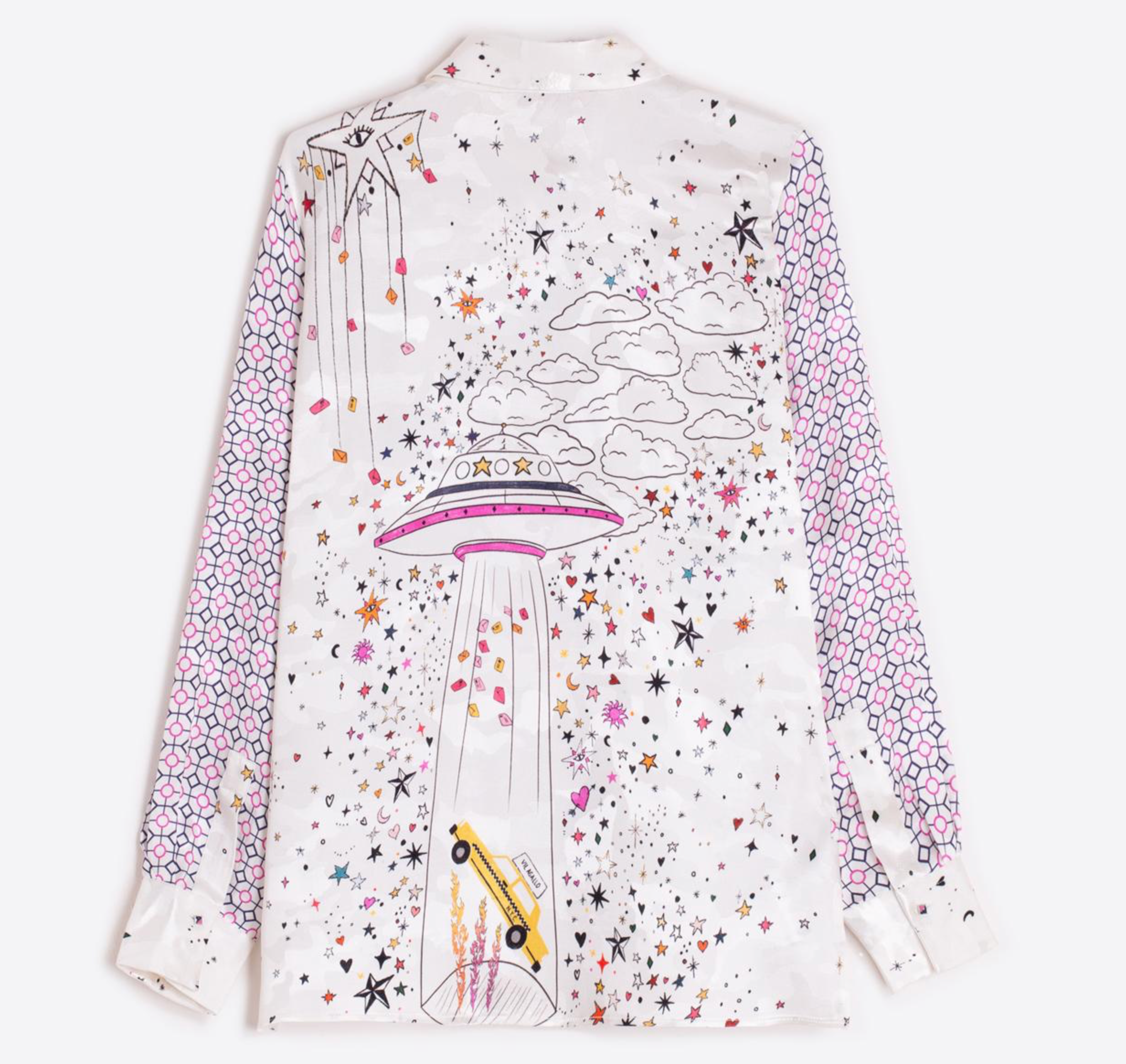 CAMISA ISA GEOMETRICO UFO