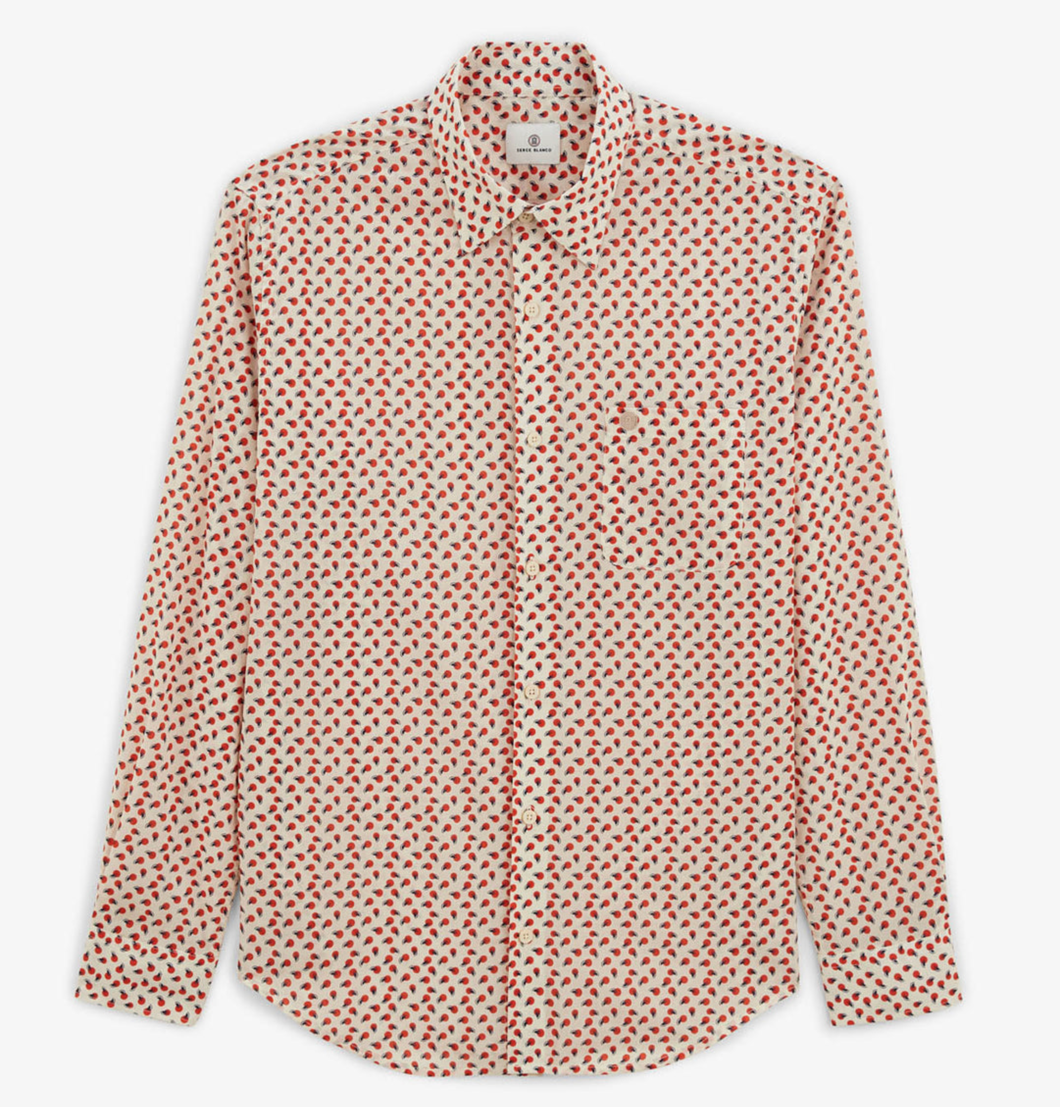 Charles shirt with off-white graphic pattern