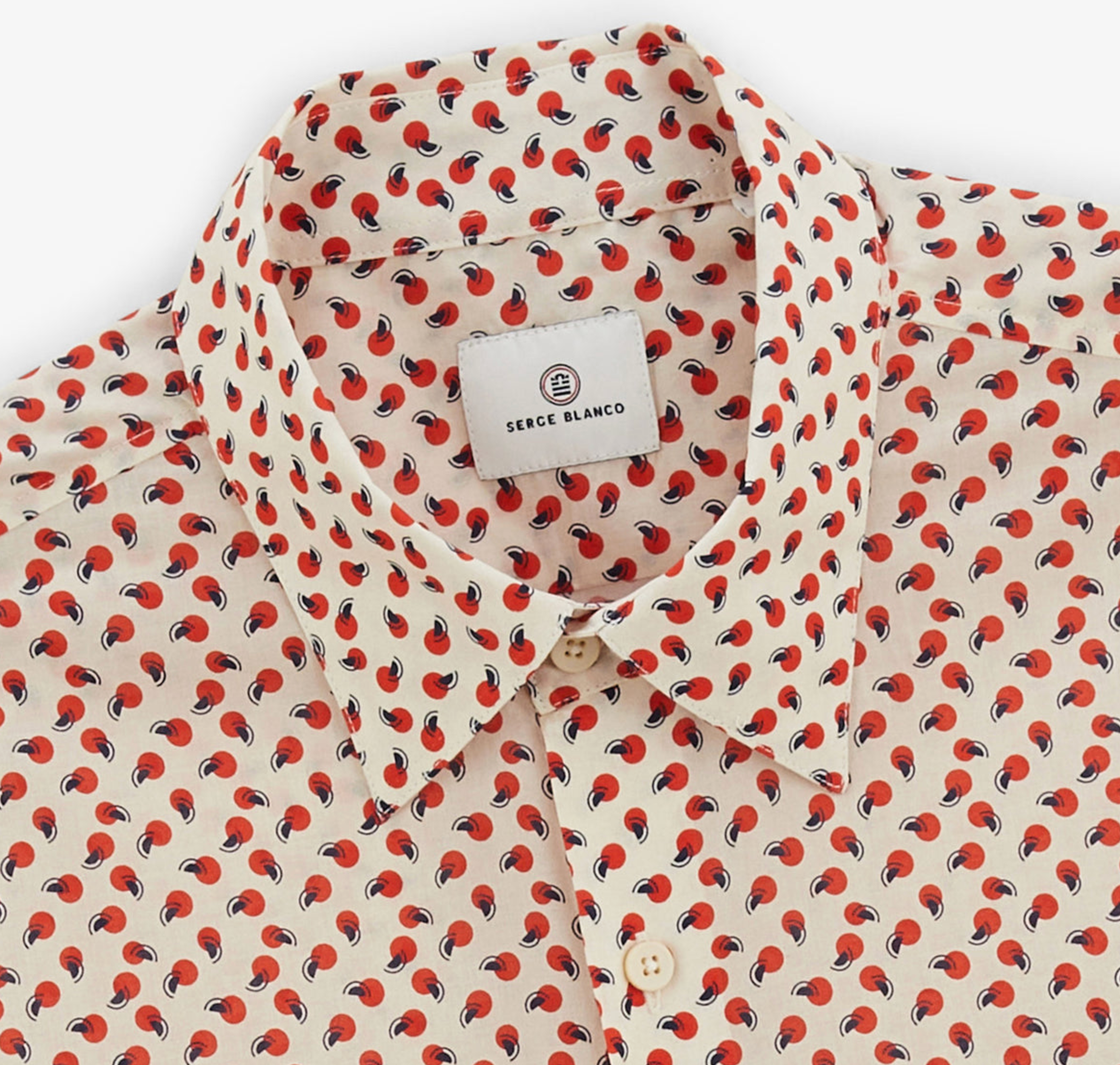 Charles shirt with off-white graphic pattern