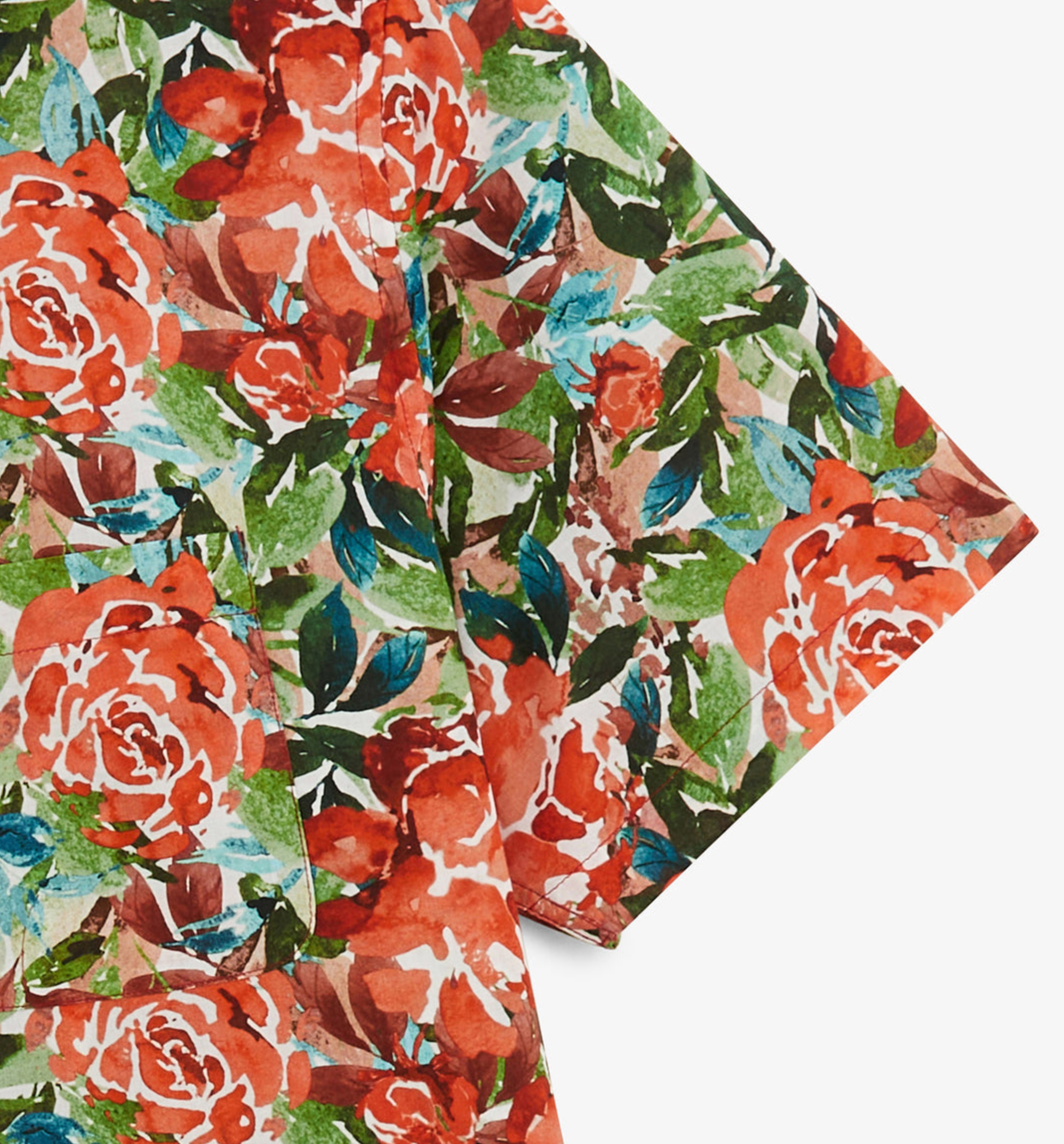 Charles mint floral shirt