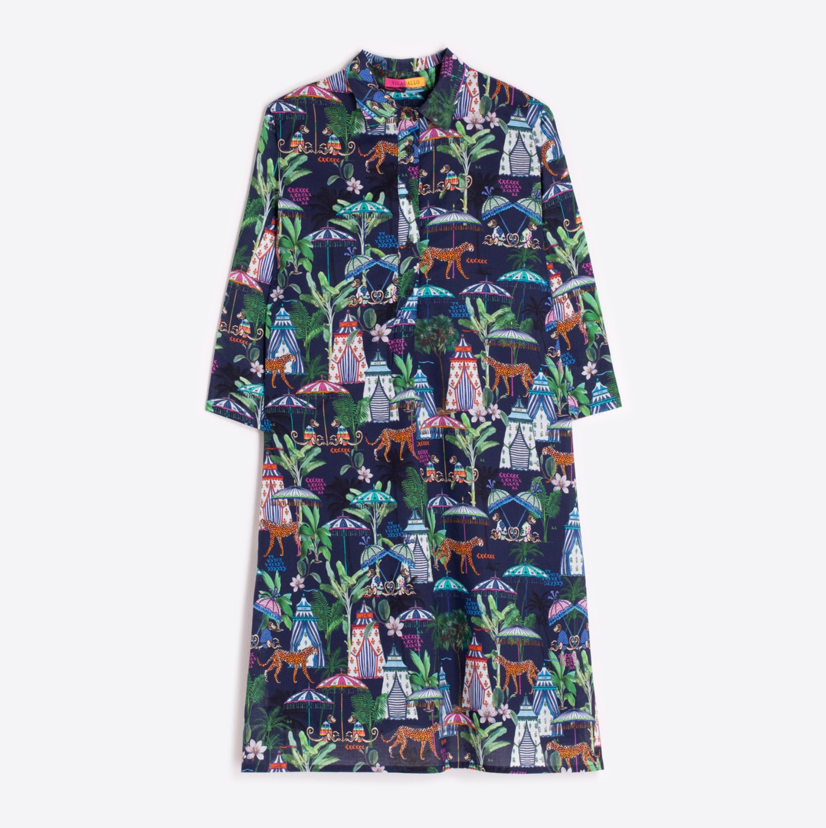 DRESS TYANNA CHILLOUT NAVY