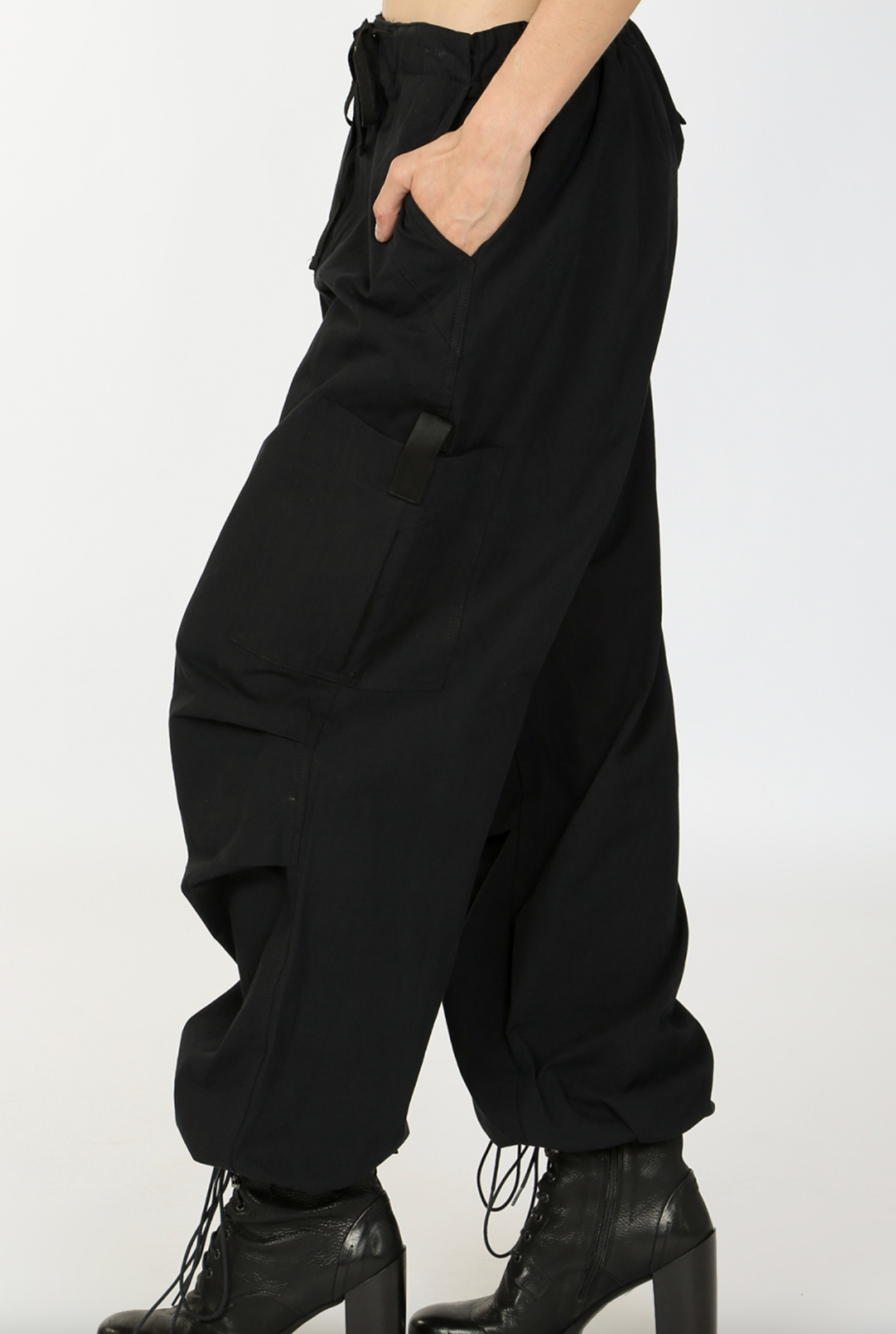 High Waisted Baggy Cargo Pants MC7052