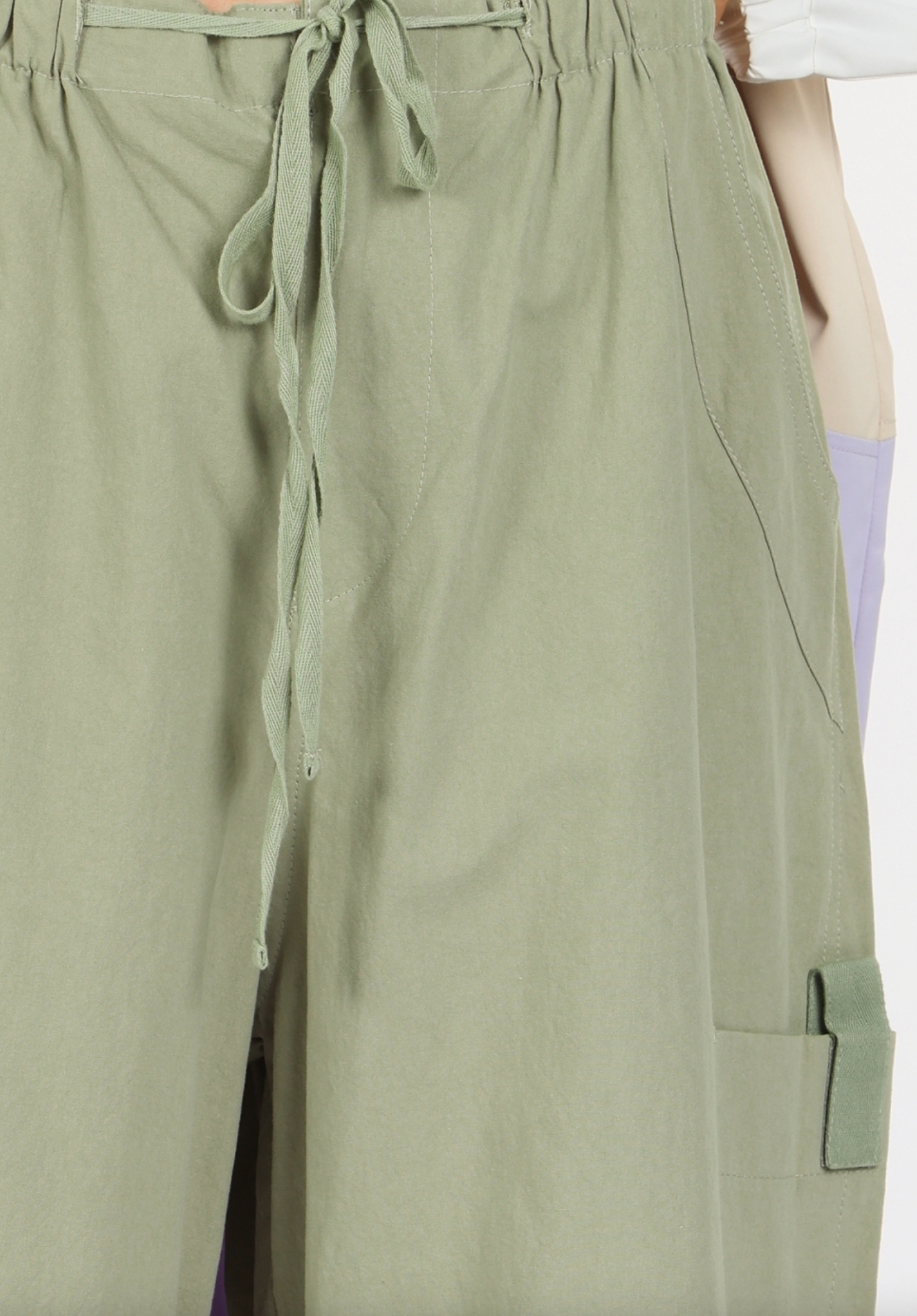 High Waisted Baggy Cargo Pants MC7052