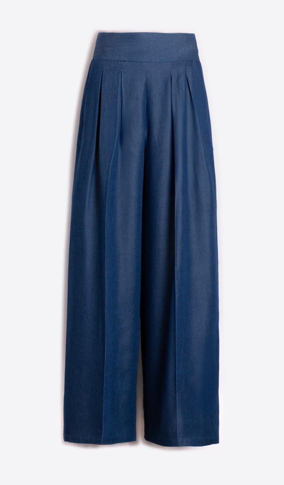 PLEATED JEANS