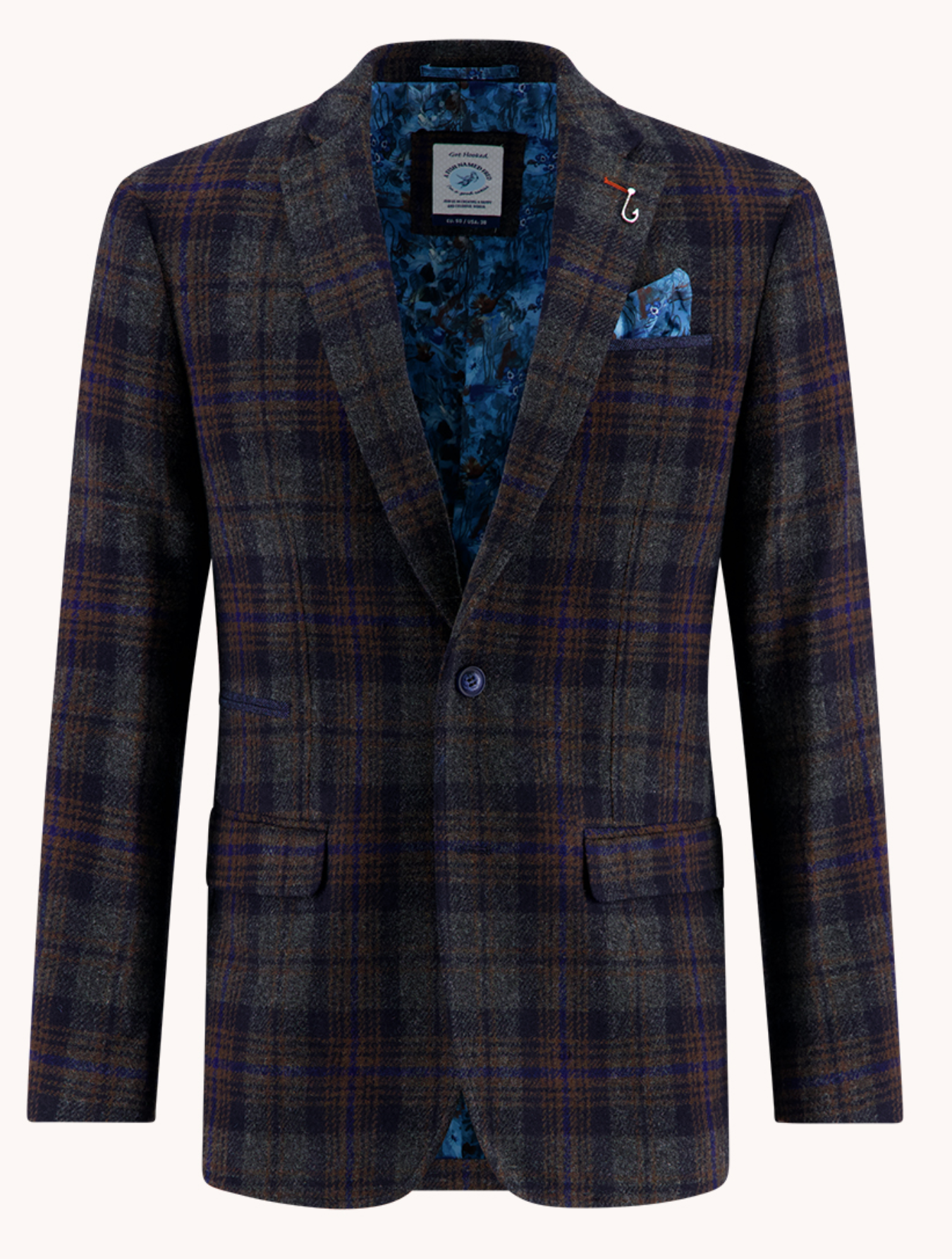 Blazer Tartan Wool 32.107