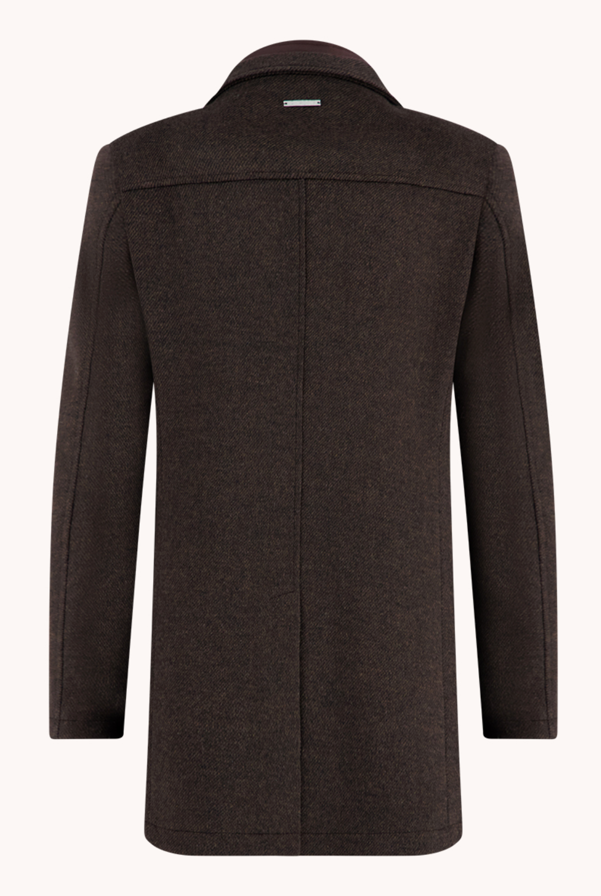 Funnel neck coat 32.165