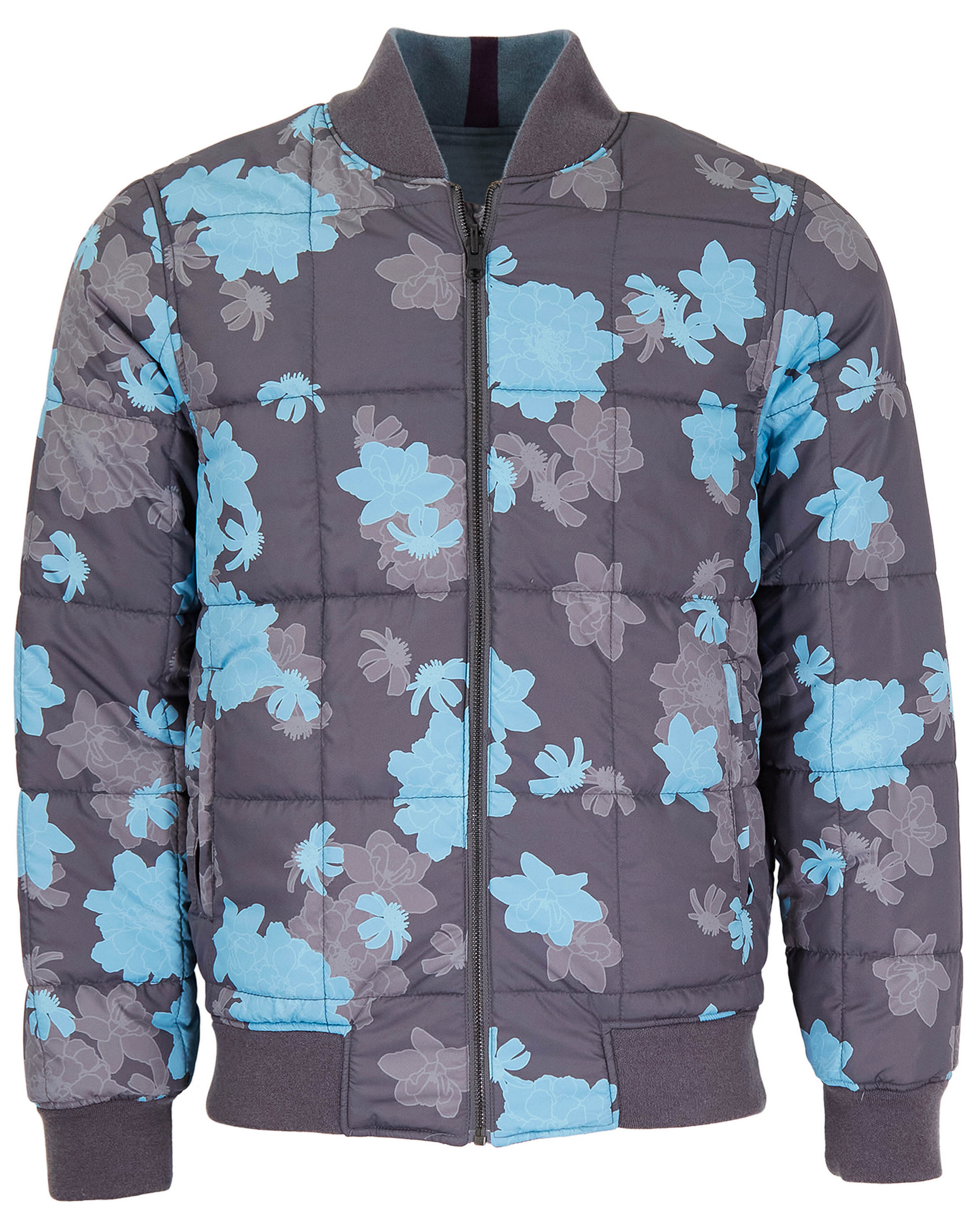 JENKIN REVERSIBLE BLOUSON JACKET - SLATE