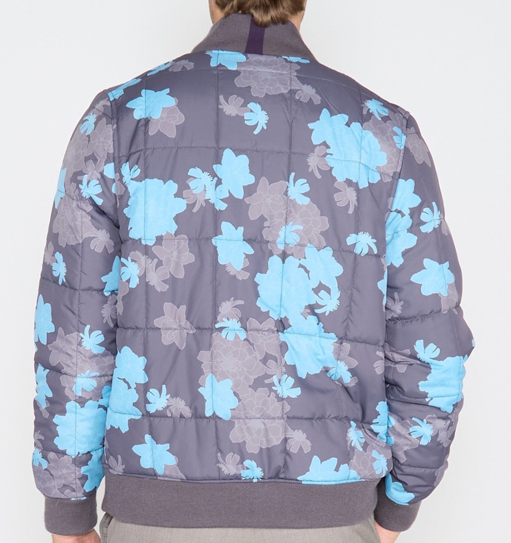 JENKIN REVERSIBLE BLOUSON JACKET - SLATE
