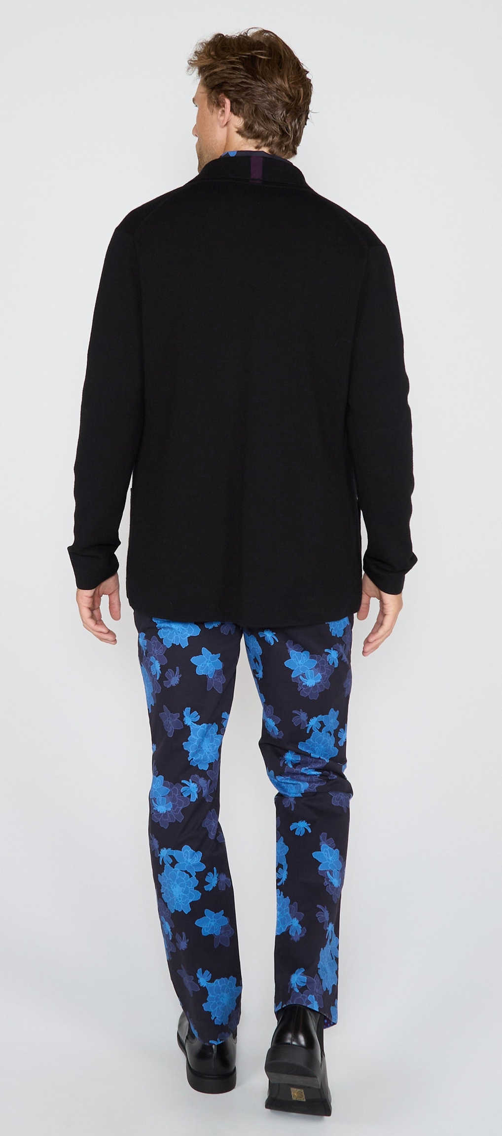 JACOB SWEATER JACKET - BLACK